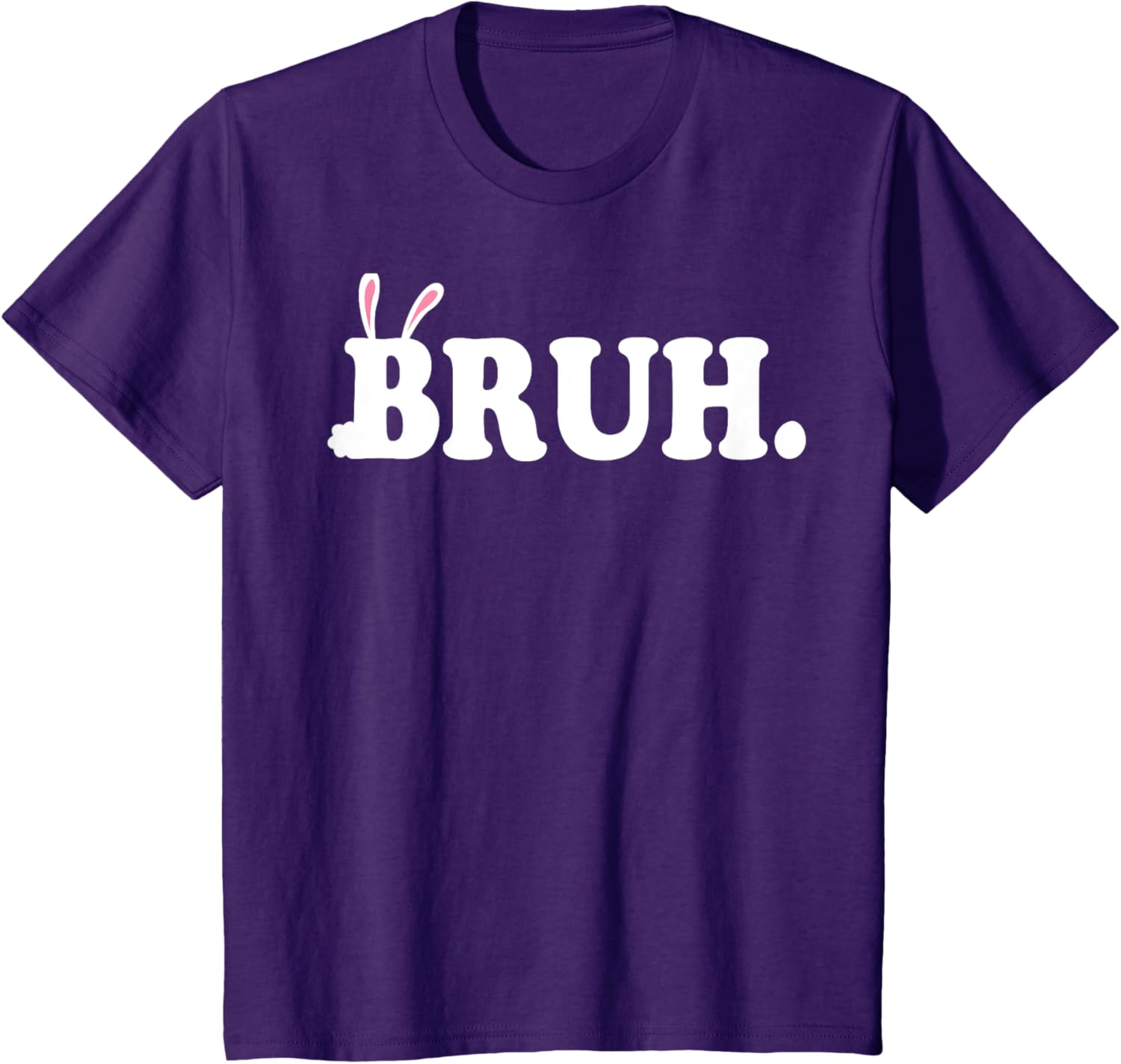 Bruh Meme Funny Bro Greeting Video Gamer Easter Bunny Rabbit T-Shirt