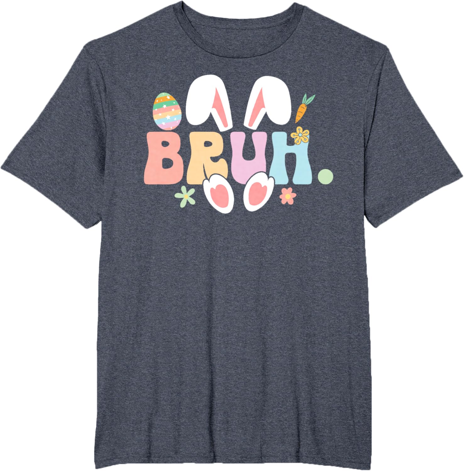 Bruh Meme Funny Saying Bro Greeting Teens Boys Easter Day T-Shirt