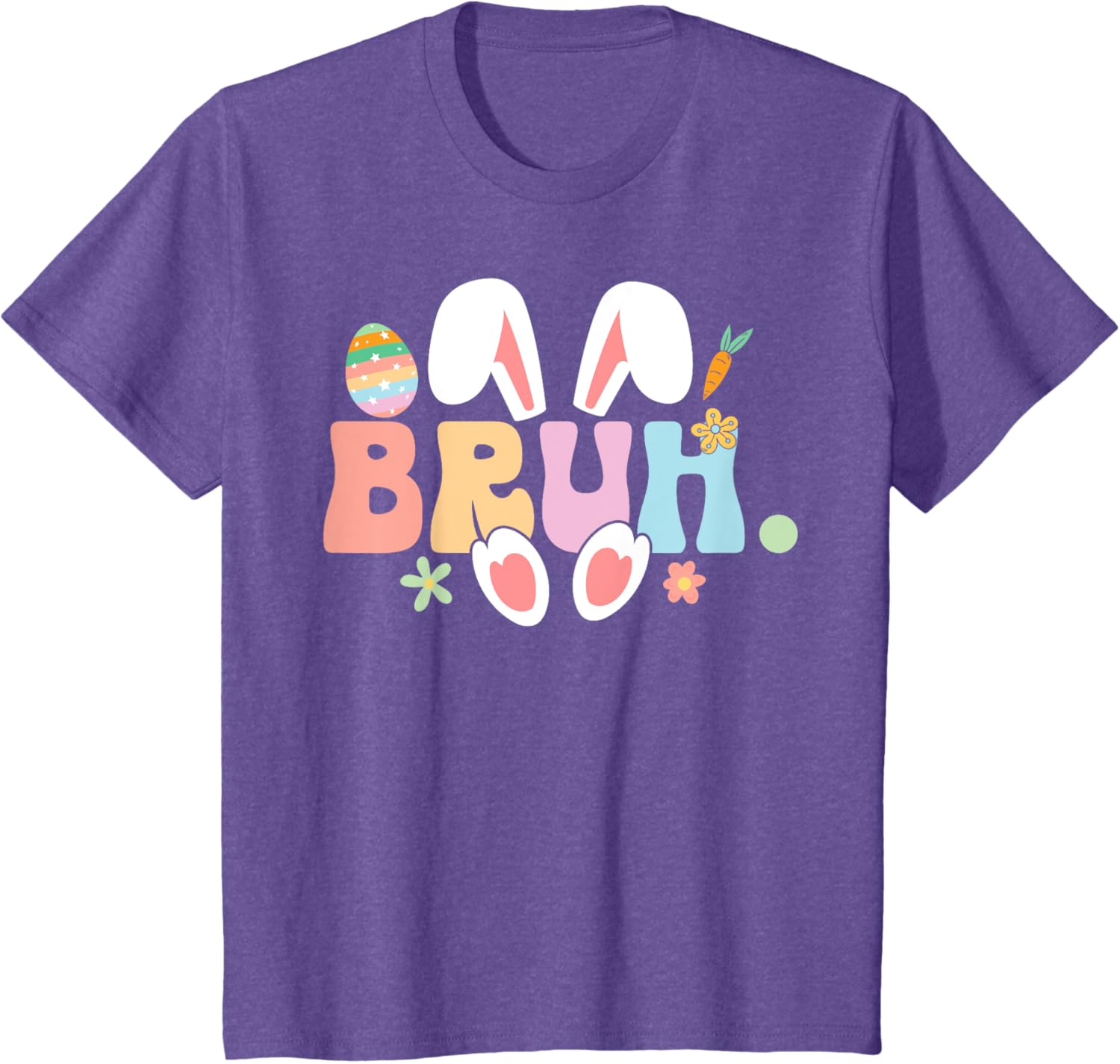 Bruh Meme Funny Saying Bro Greeting Teens Boys Easter Day T-Shirt