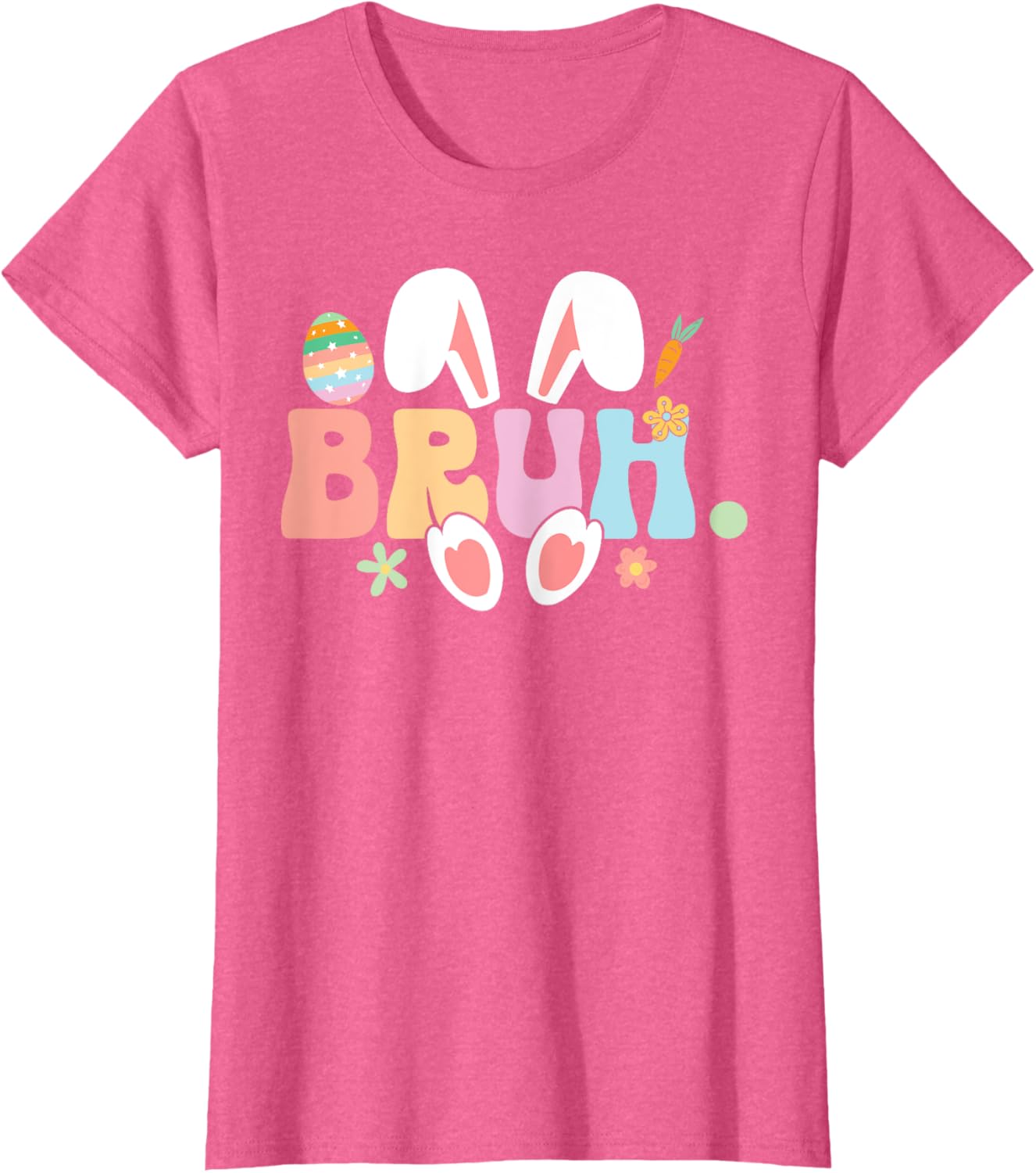 Bruh Meme Funny Saying Bro Greeting Teens Boys Easter Day T-Shirt