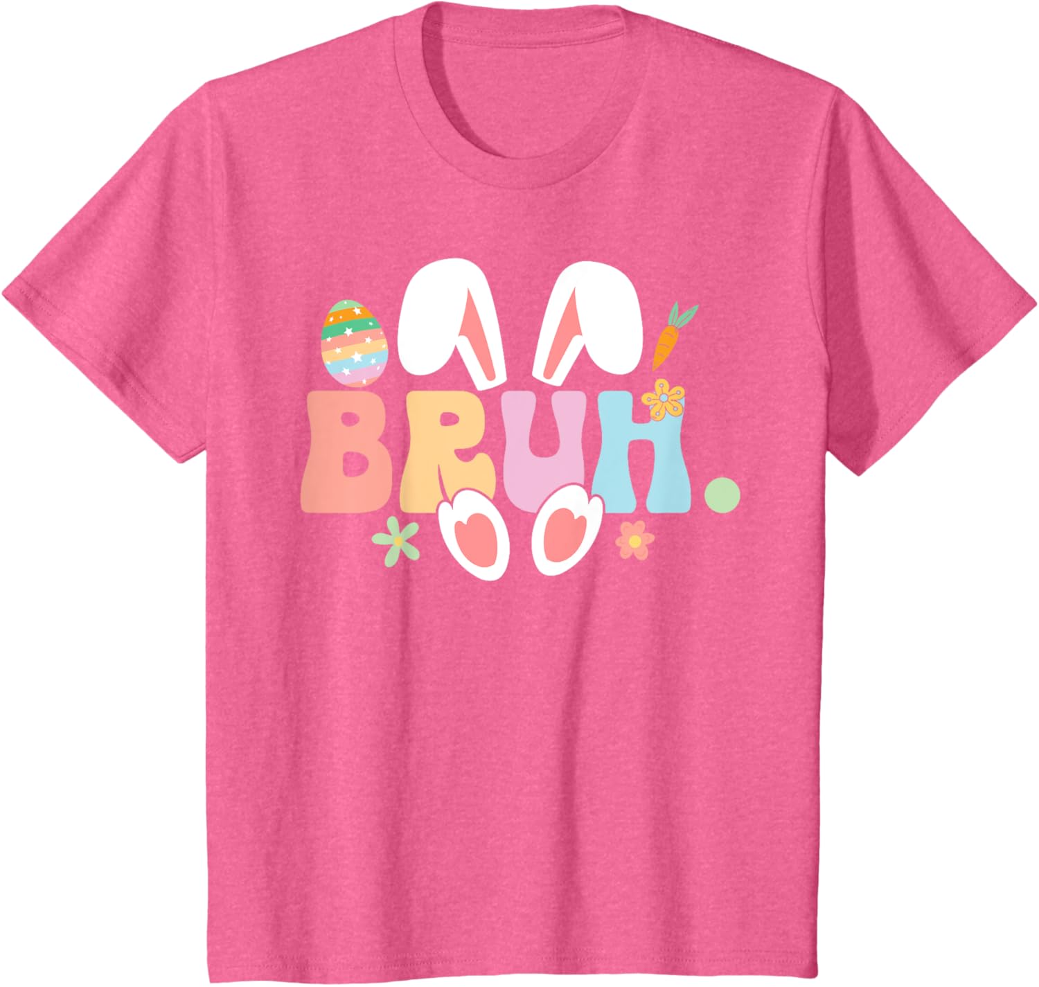 Bruh Meme Funny Saying Bro Greeting Teens Boys Easter Day T-Shirt