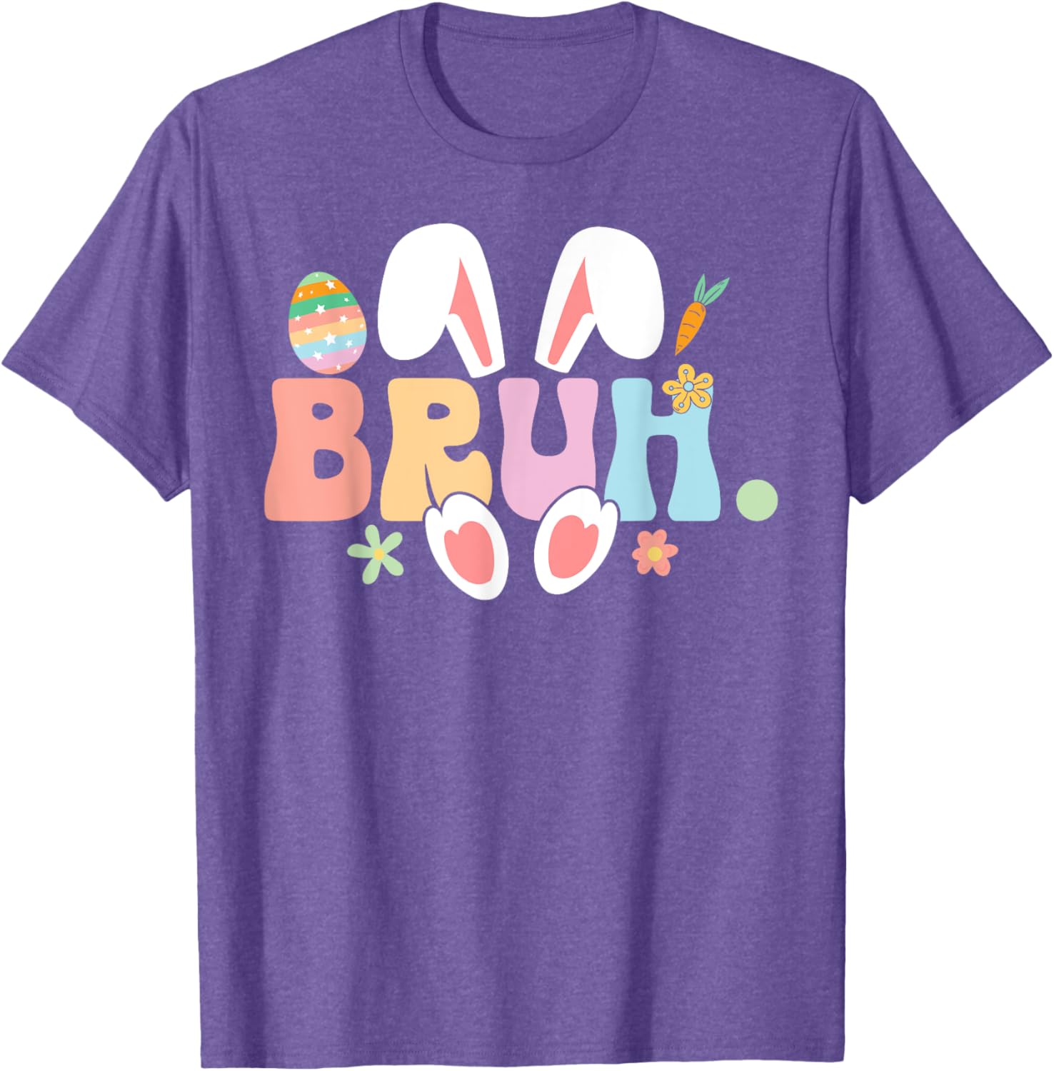 Bruh Meme Funny Saying Bro Greeting Teens Boys Easter Day T-Shirt