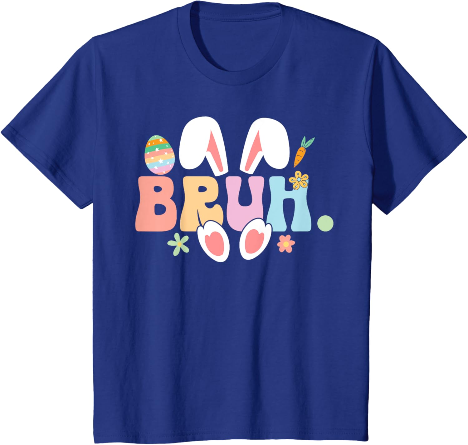 Bruh Meme Funny Saying Bro Greeting Teens Boys Easter Day T-Shirt