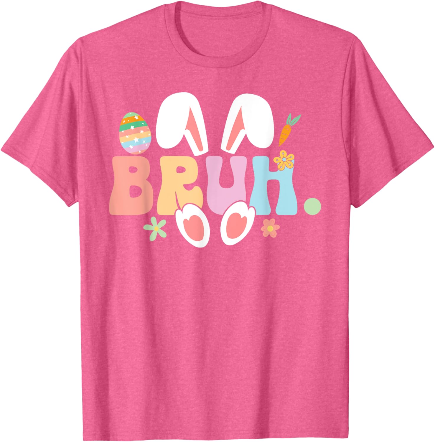 Bruh Meme Funny Saying Bro Greeting Teens Boys Easter Day T-Shirt