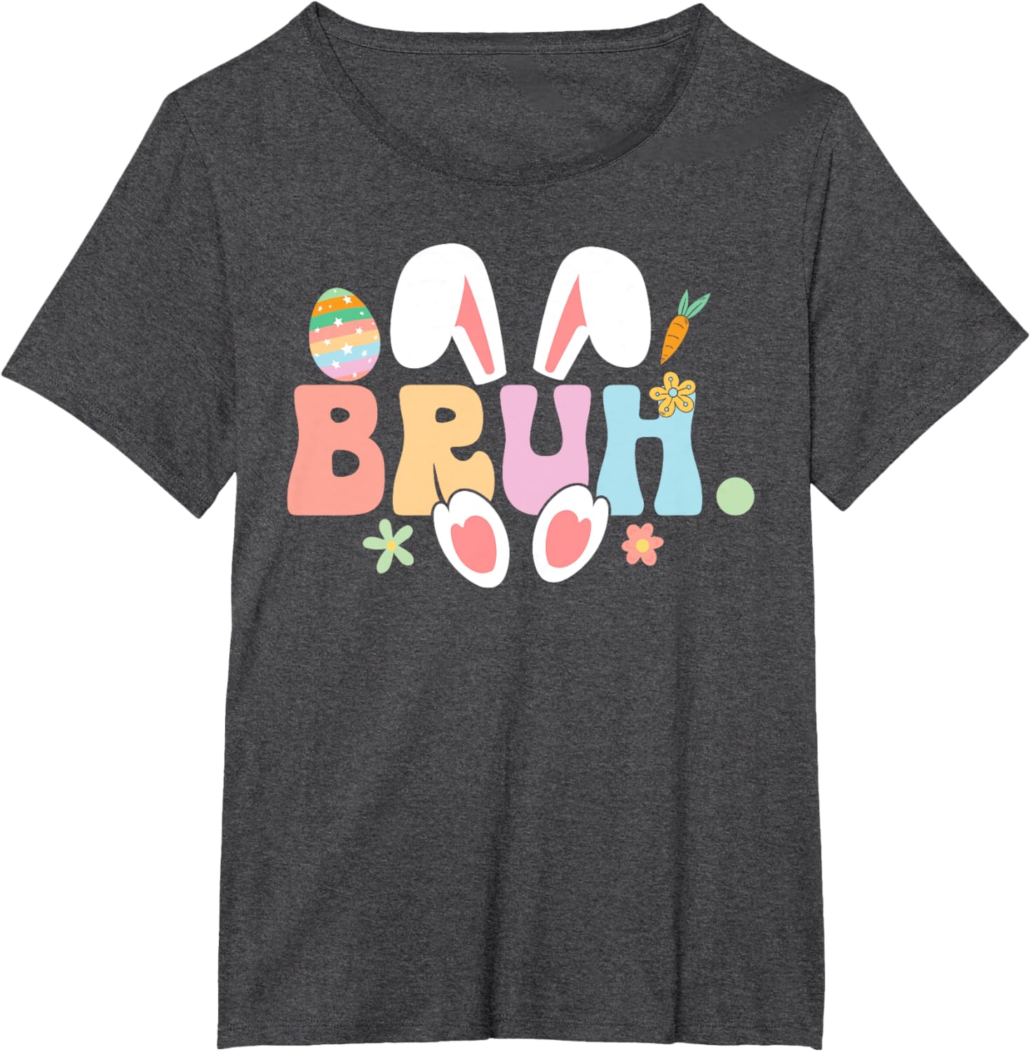 Bruh Meme Funny Saying Bro Greeting Teens Boys Easter Day T-Shirt