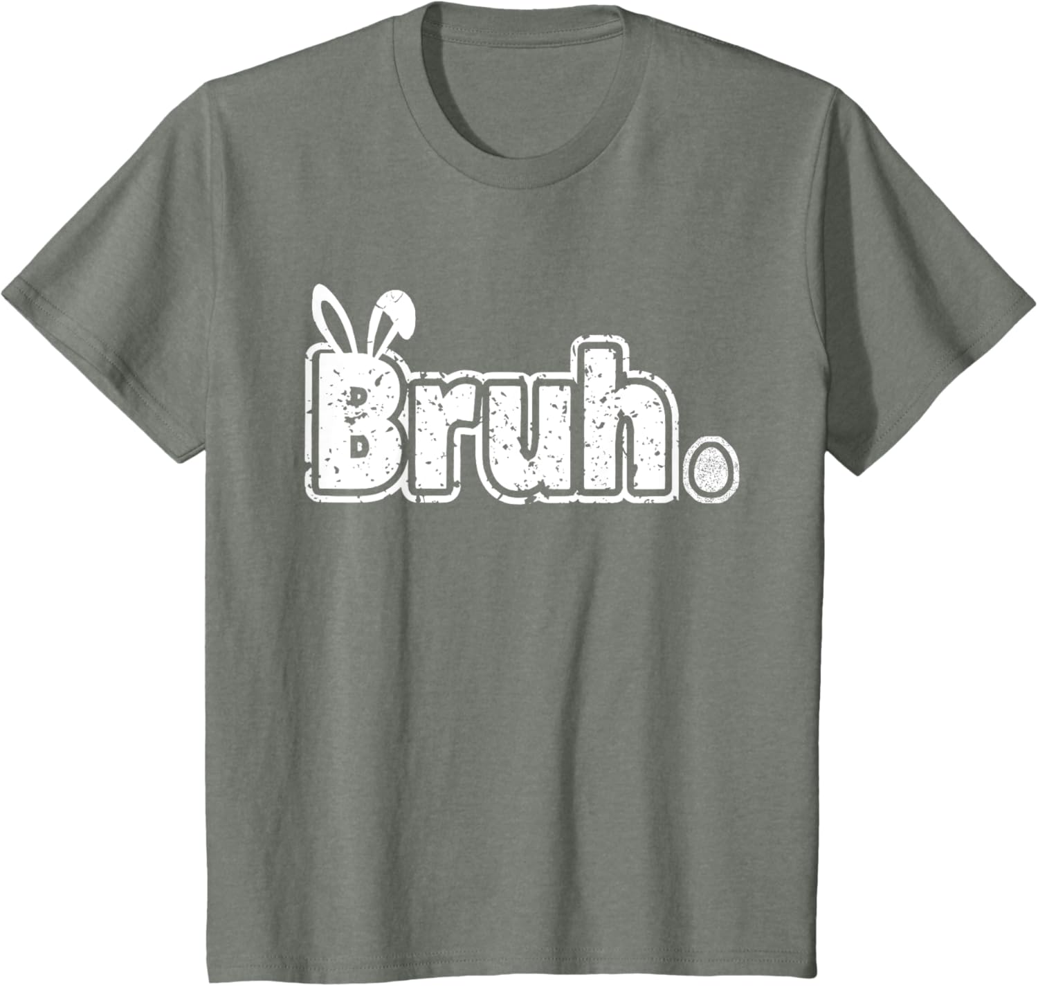 Bruh Meme Funny Saying Bro Greeting Teens Boys Easter Day T-Shirt