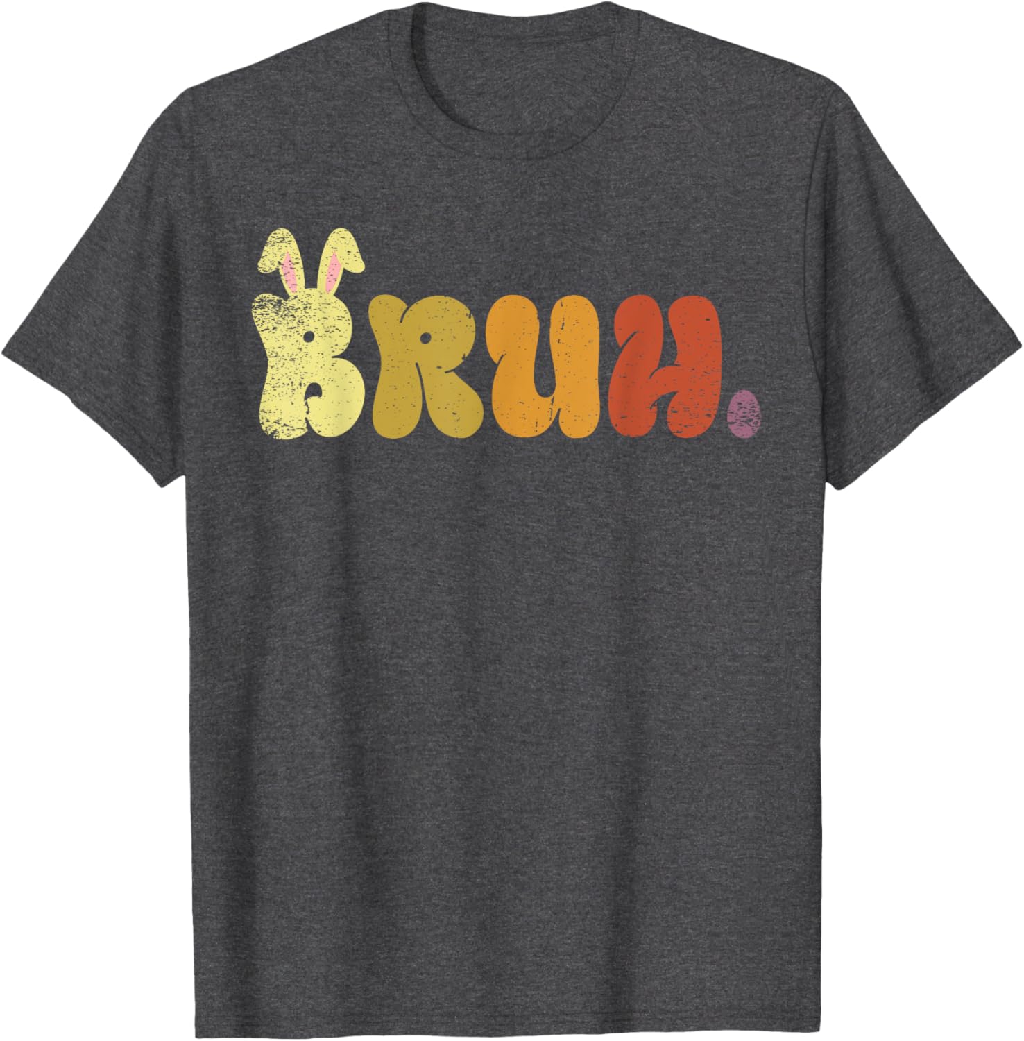 Bruh Meme Funny Saying Bro Greeting Teens Boys Easter Day T-Shirt