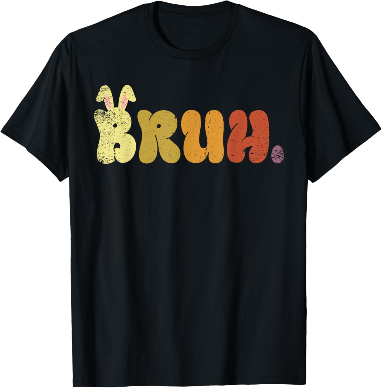 Bruh Meme Funny Saying Bro Greeting Teens Boys Easter Day T-Shirt