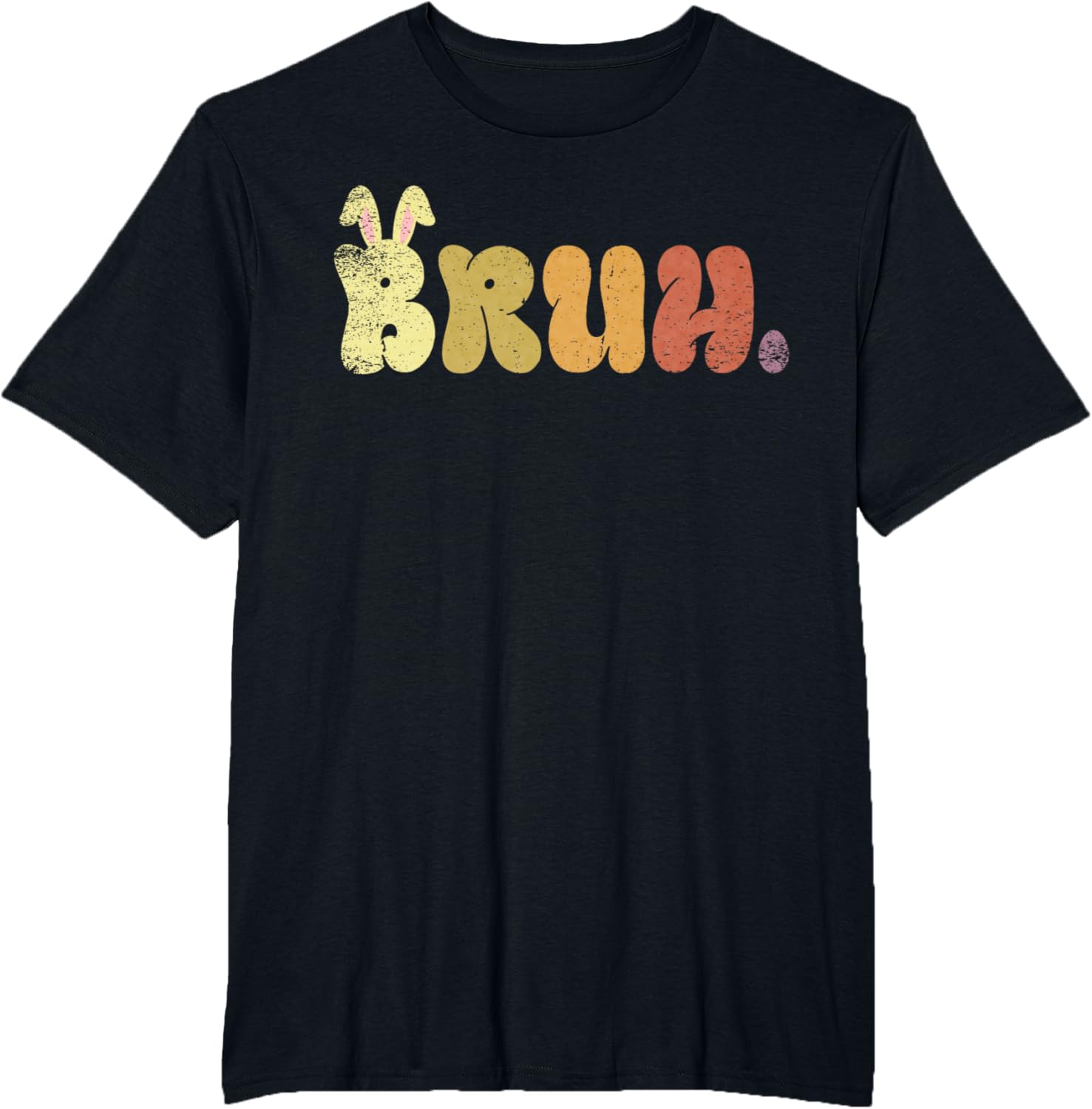 Bruh Meme Funny Saying Bro Greeting Teens Boys Easter Day T-Shirt