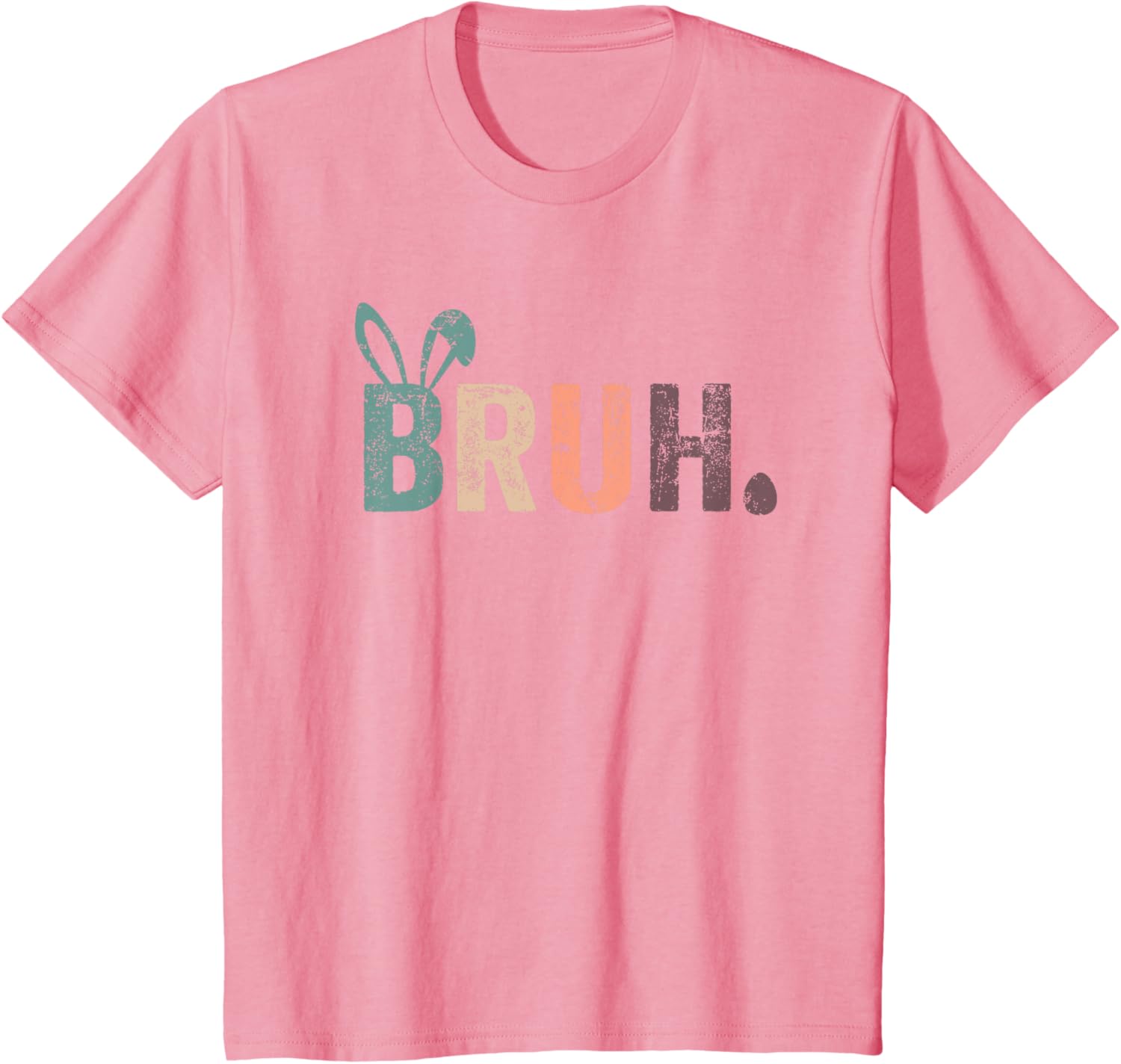 Bruh Meme Funny Saying Bro Greeting Teens Boys Easter Day T-Shirt