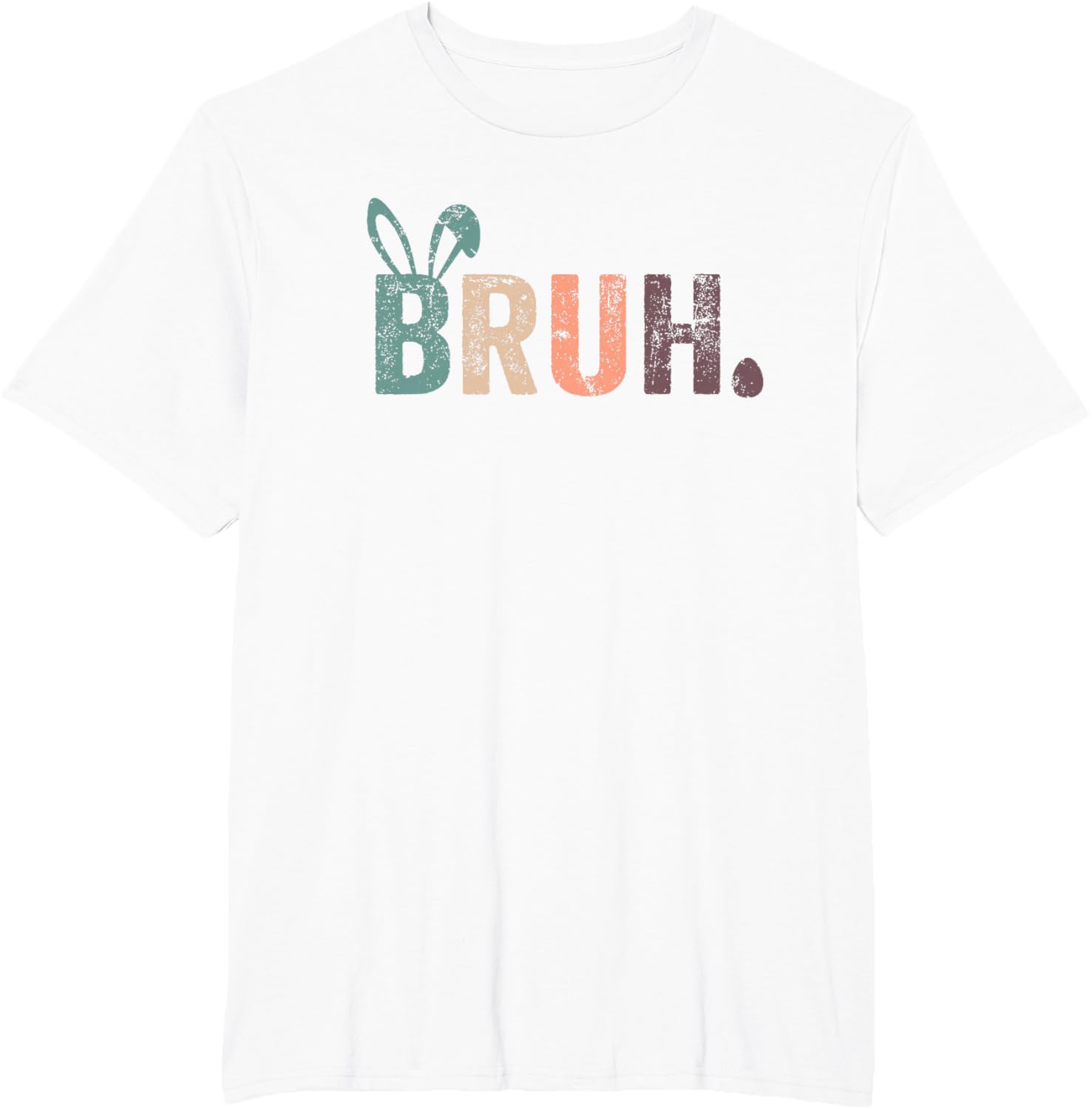 Bruh Meme Funny Saying Bro Greeting Teens Boys Easter Day T-Shirt