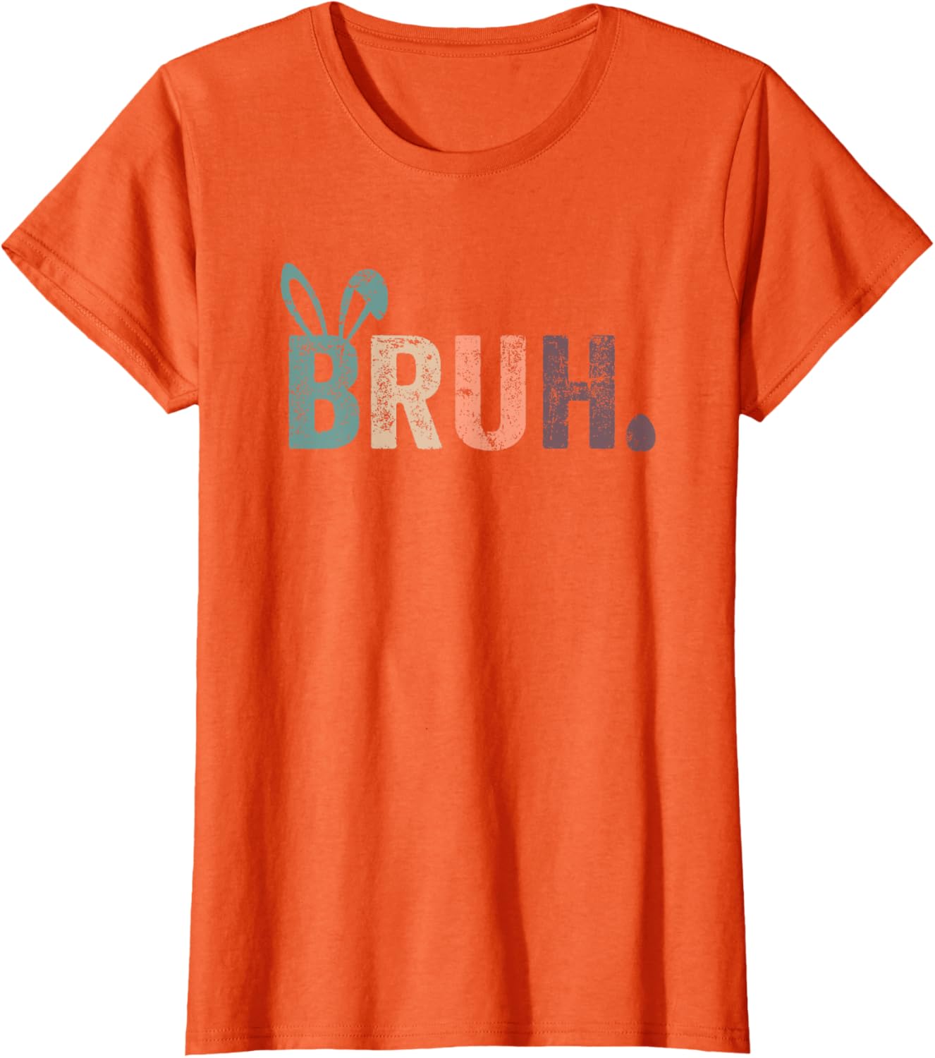 Bruh Meme Funny Saying Bro Greeting Teens Boys Easter Day T-Shirt