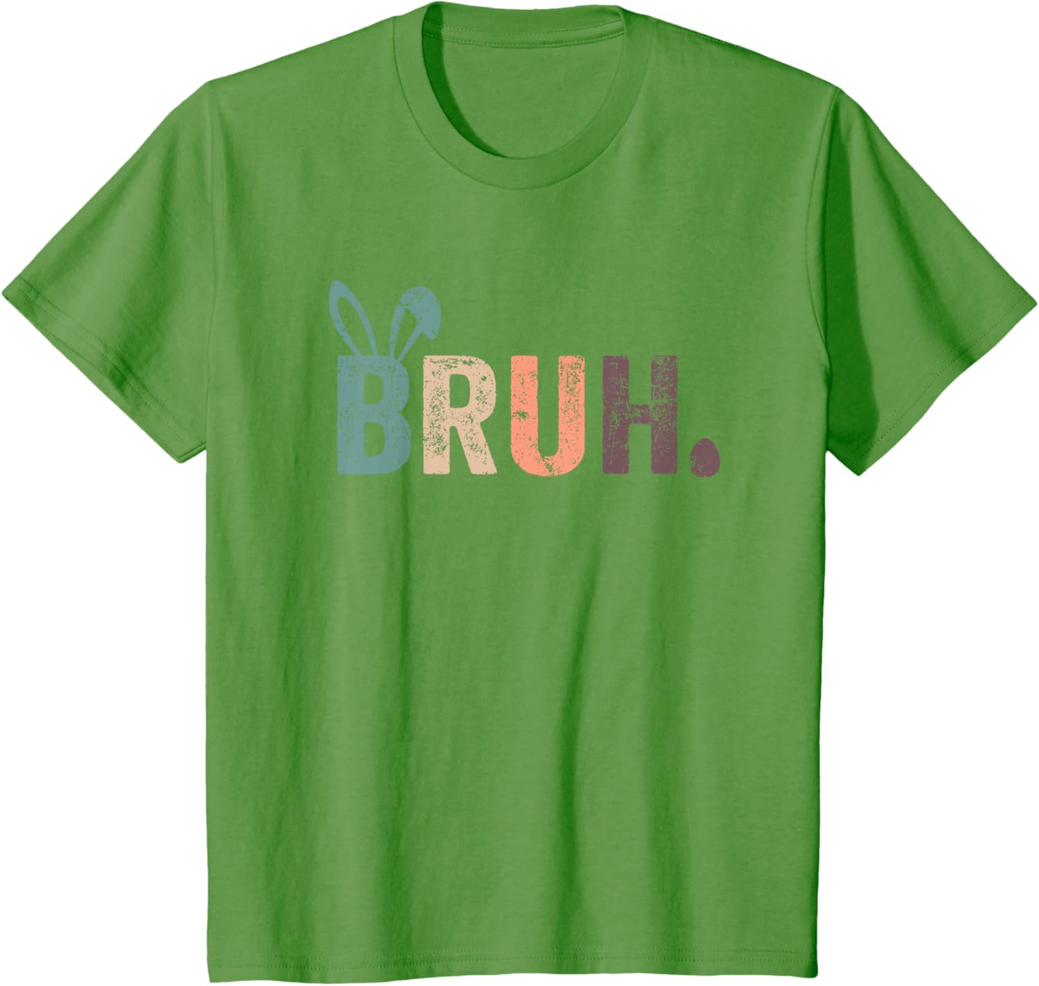 Bruh Meme Funny Saying Bro Greeting Teens Boys Easter Day T-Shirt