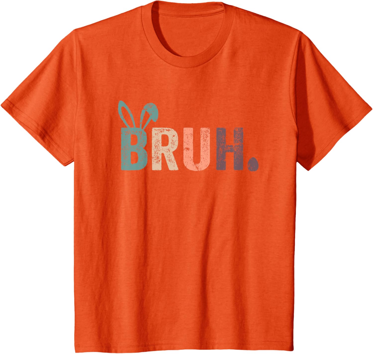 Bruh Meme Funny Saying Bro Greeting Teens Boys Easter Day T-Shirt