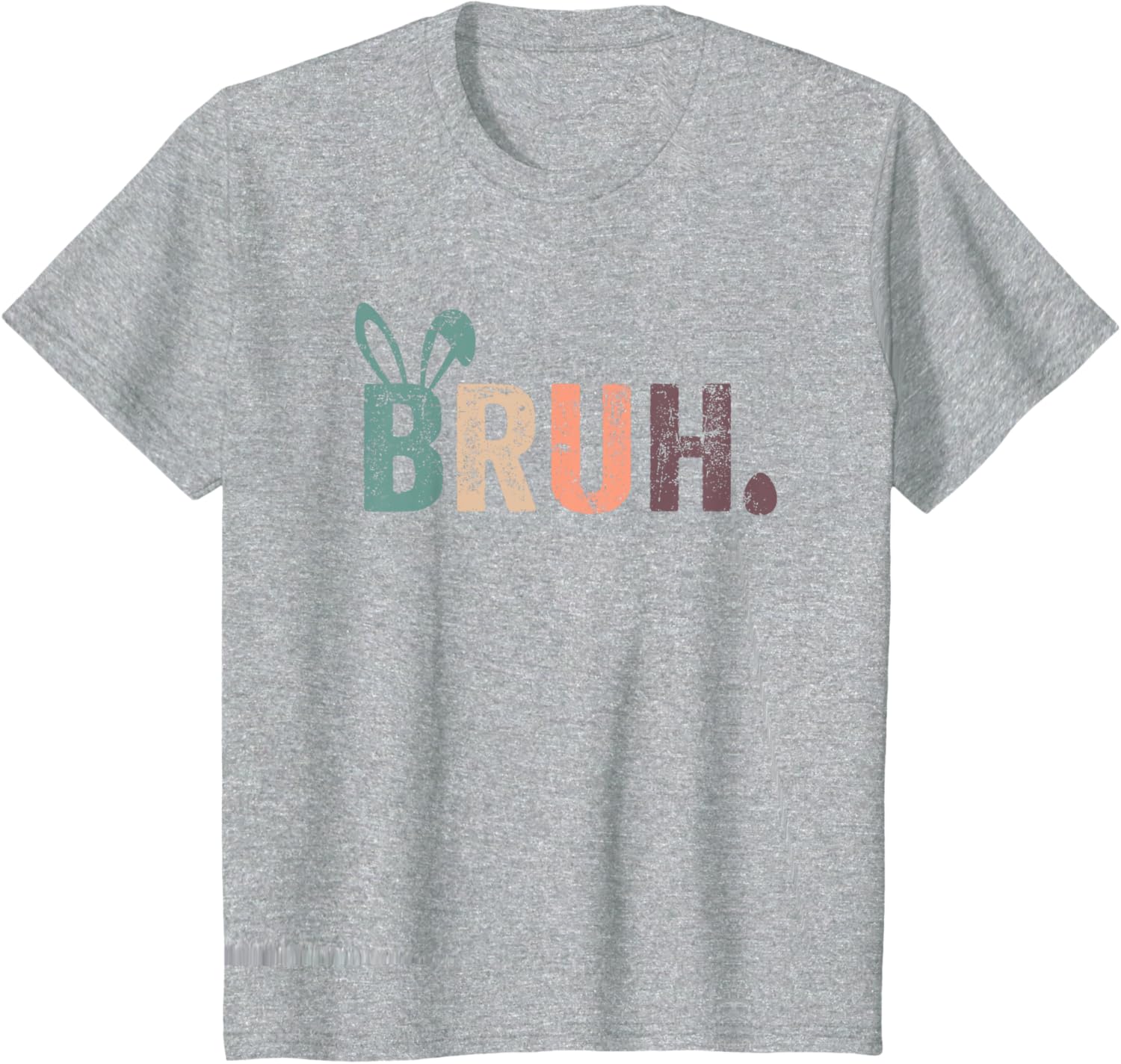 Bruh Meme Funny Saying Bro Greeting Teens Boys Easter Day T-Shirt