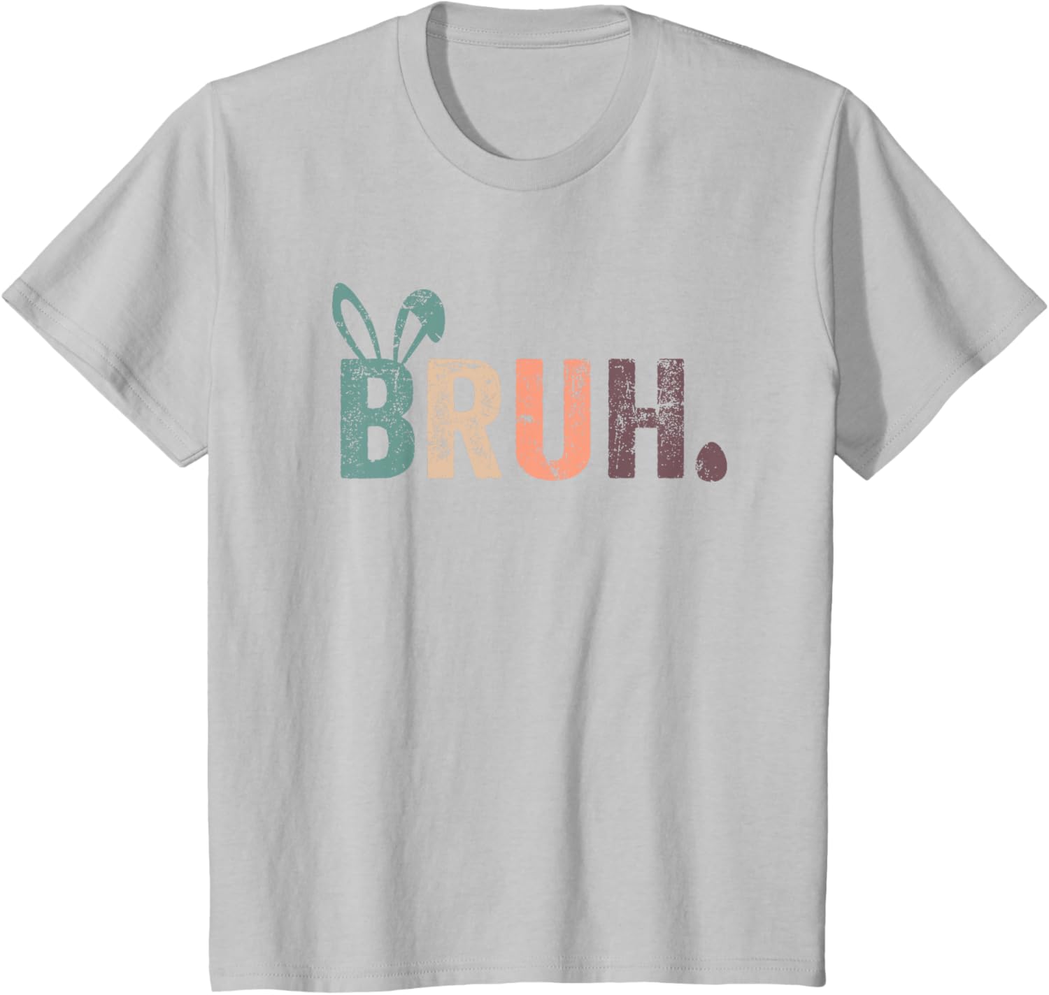 Bruh Meme Funny Saying Bro Greeting Teens Boys Easter Day T-Shirt