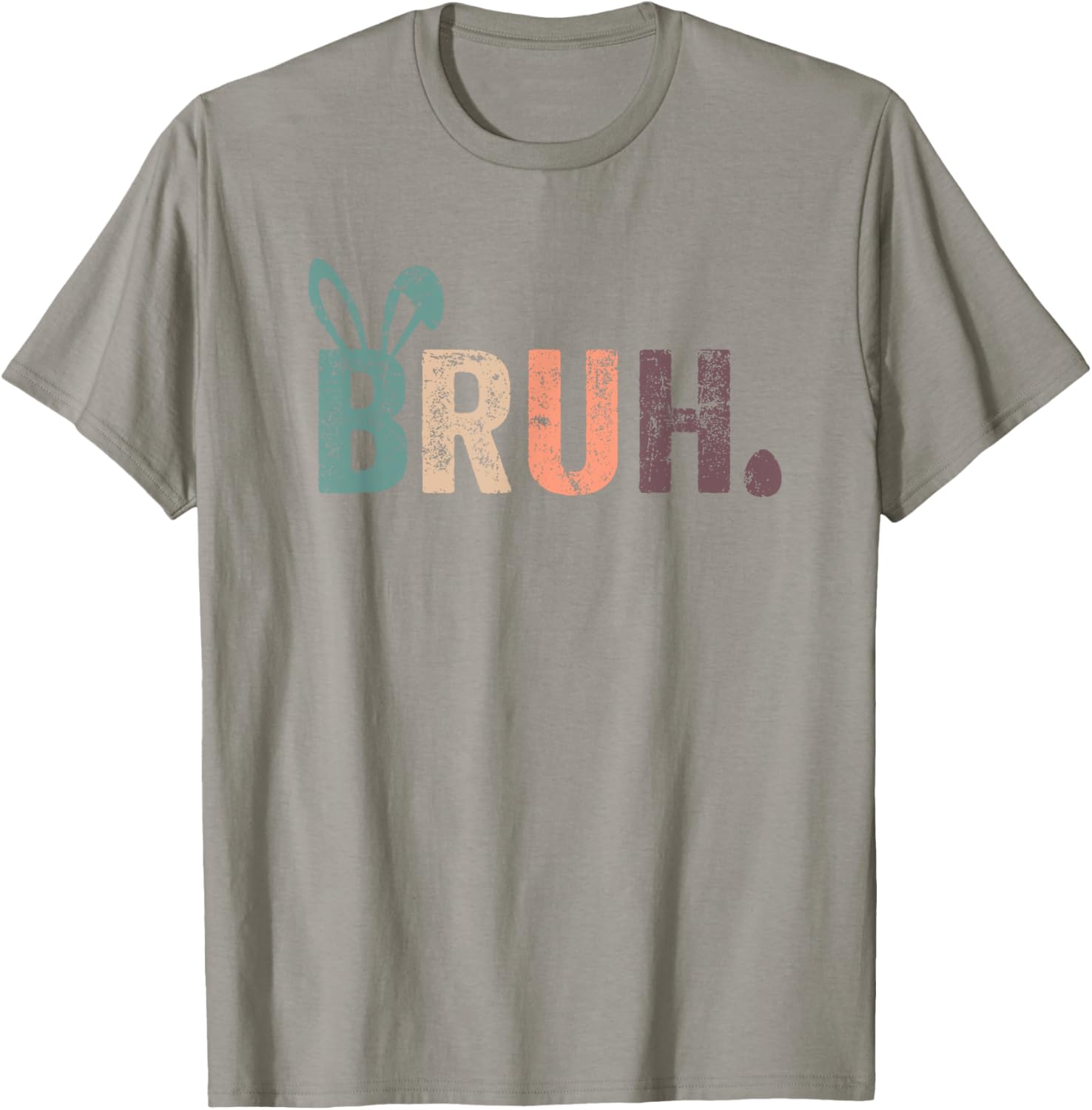 Bruh Meme Funny Saying Bro Greeting Teens Boys Easter Day T-Shirt