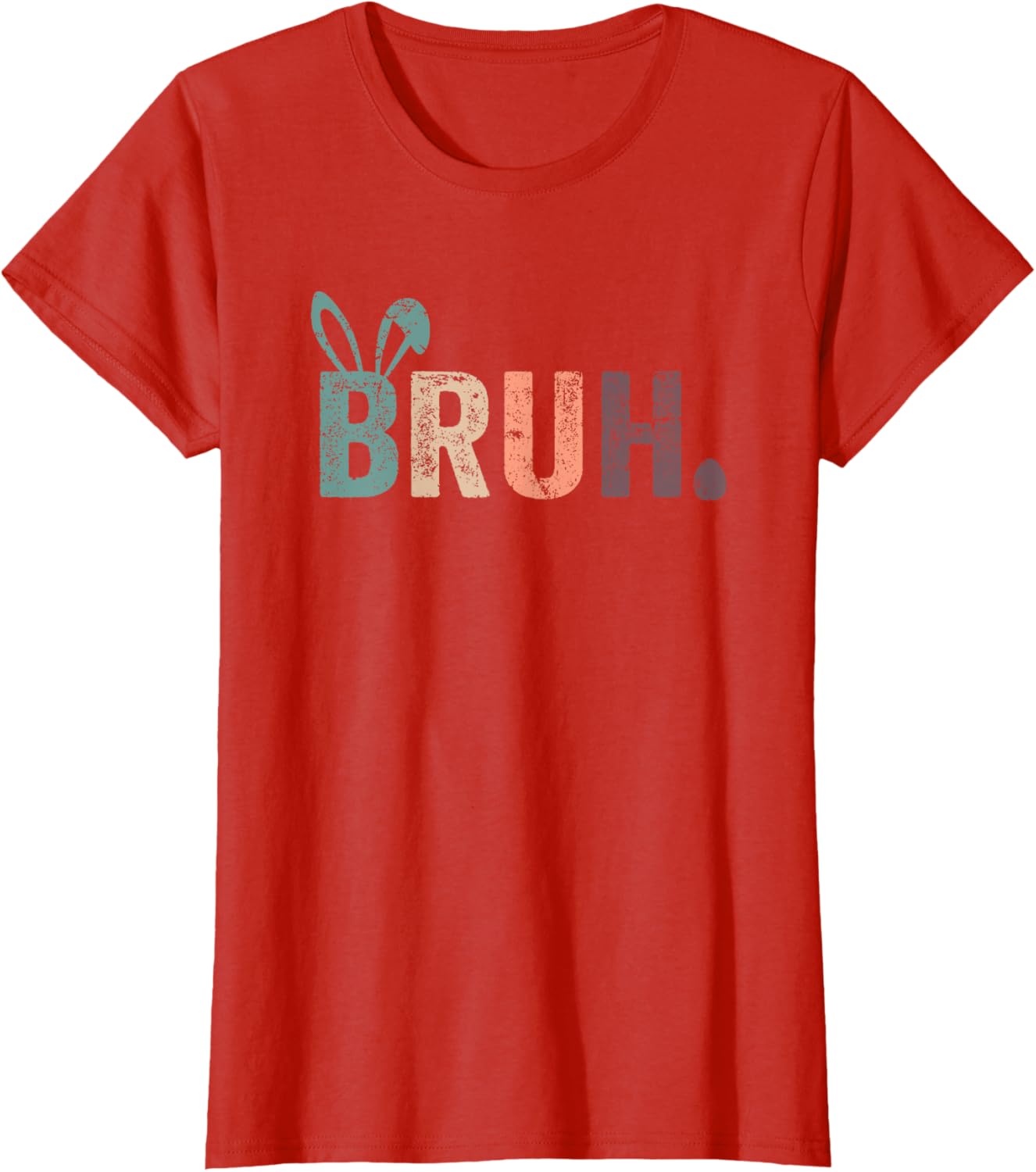 Bruh Meme Funny Saying Bro Greeting Teens Boys Easter Day T-Shirt