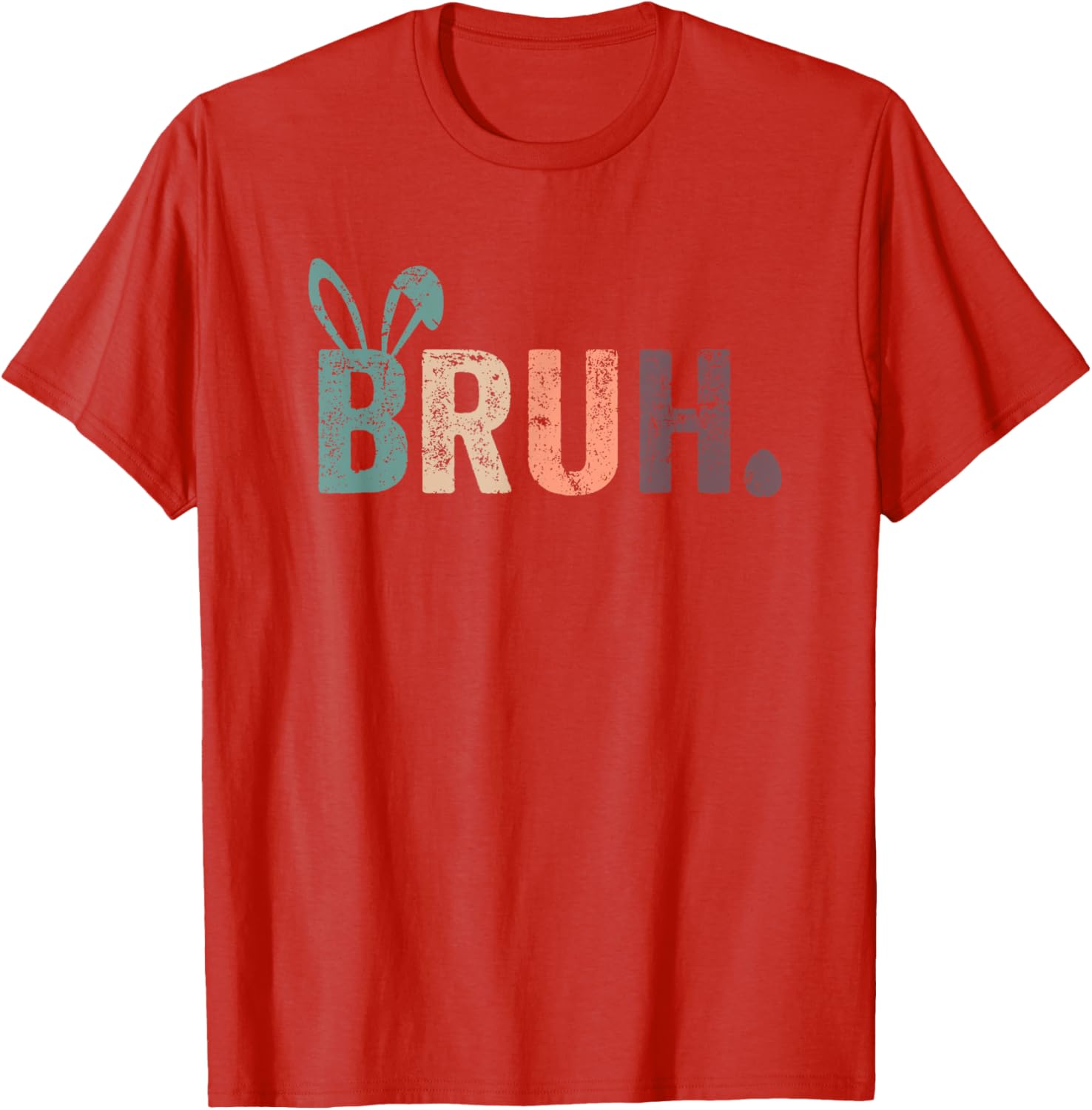 Bruh Meme Funny Saying Bro Greeting Teens Boys Easter Day T-Shirt