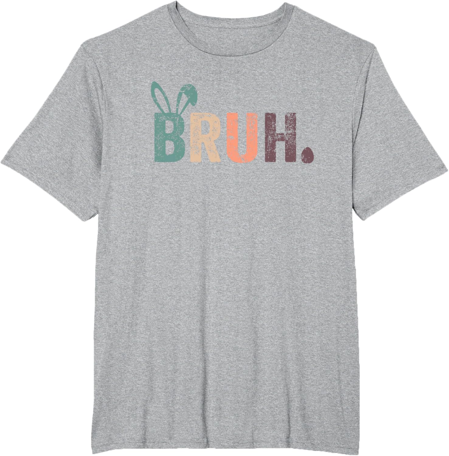 Bruh Meme Funny Saying Bro Greeting Teens Boys Easter Day T-Shirt