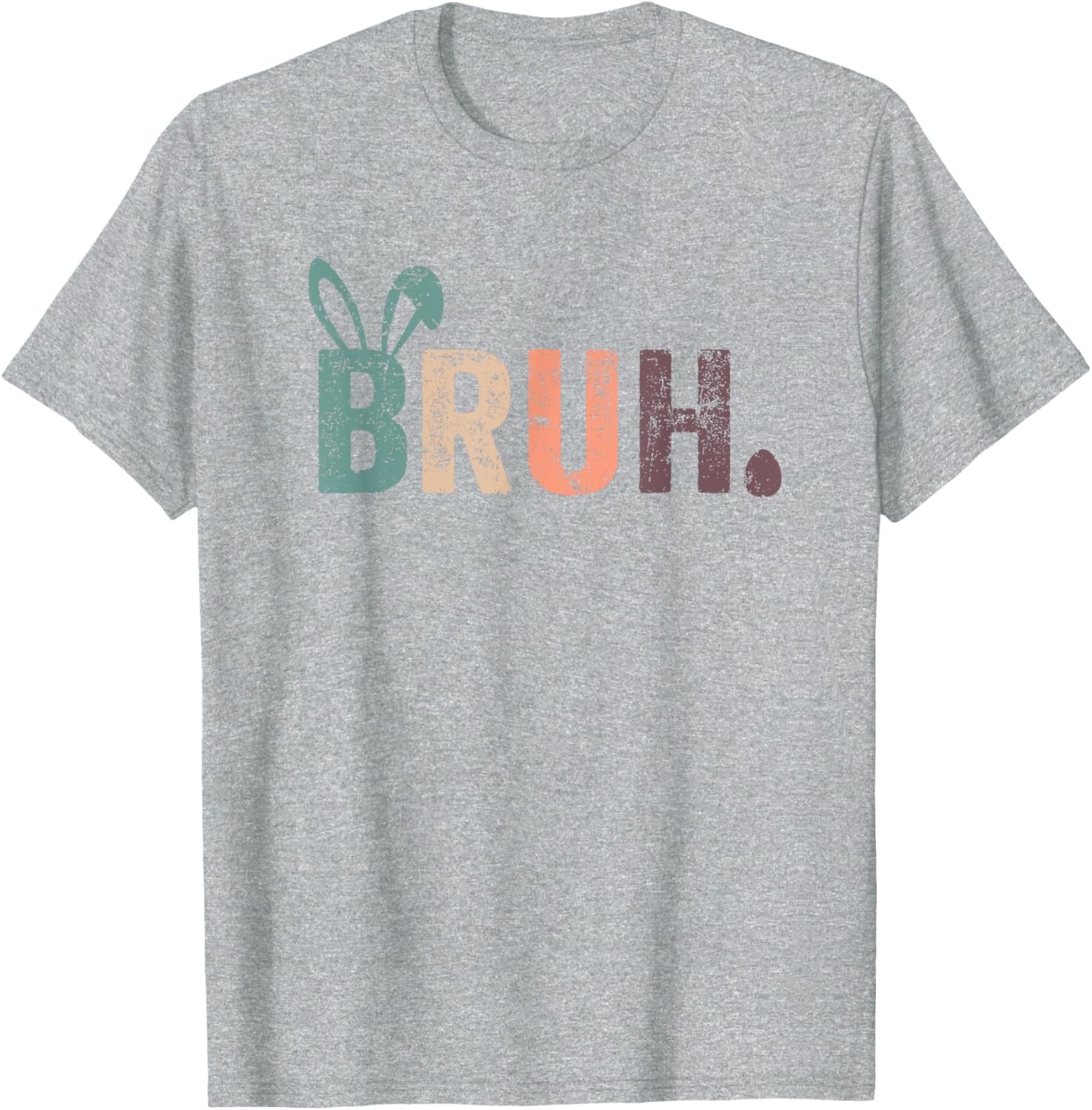 Bruh Meme Funny Saying Bro Greeting Teens Boys Easter Day T-Shirt