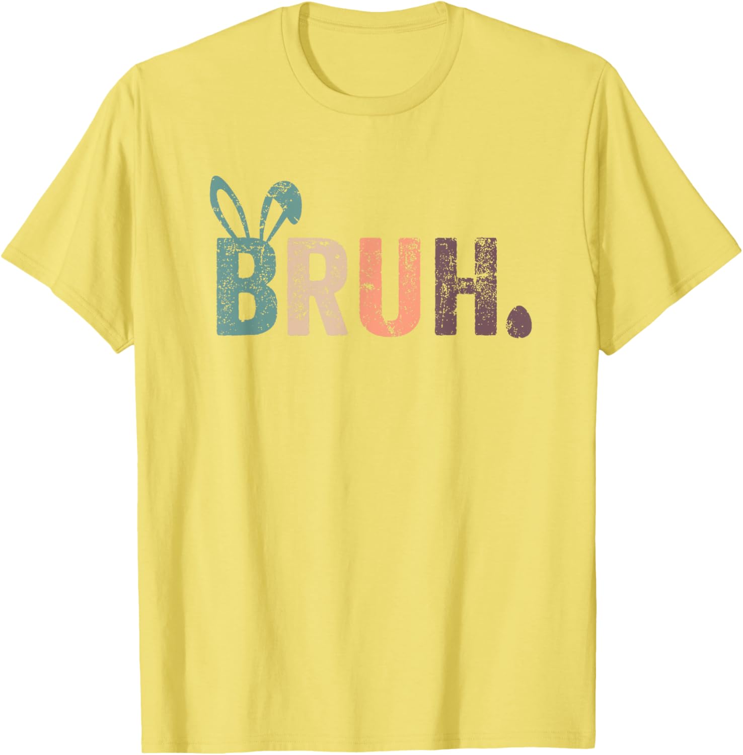 Bruh Meme Funny Saying Bro Greeting Teens Boys Easter Day T-Shirt