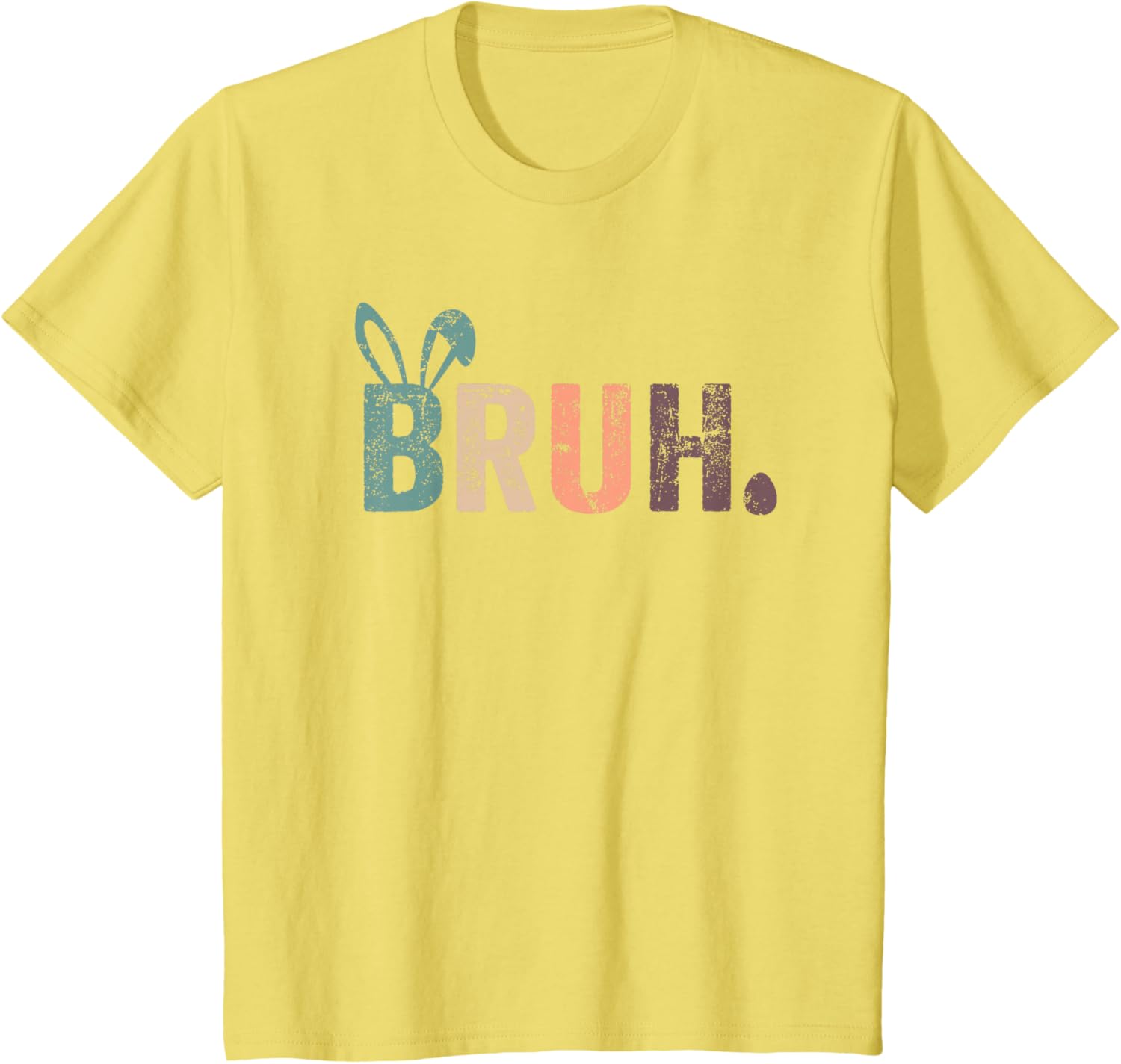 Bruh Meme Funny Saying Bro Greeting Teens Boys Easter Day T-Shirt