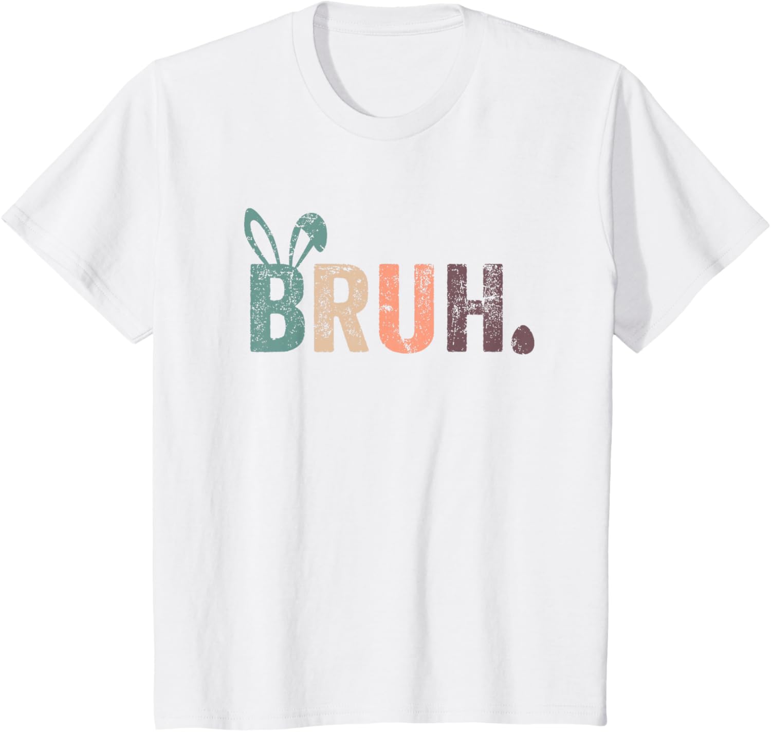 Bruh Meme Funny Saying Bro Greeting Teens Boys Easter Day T-Shirt