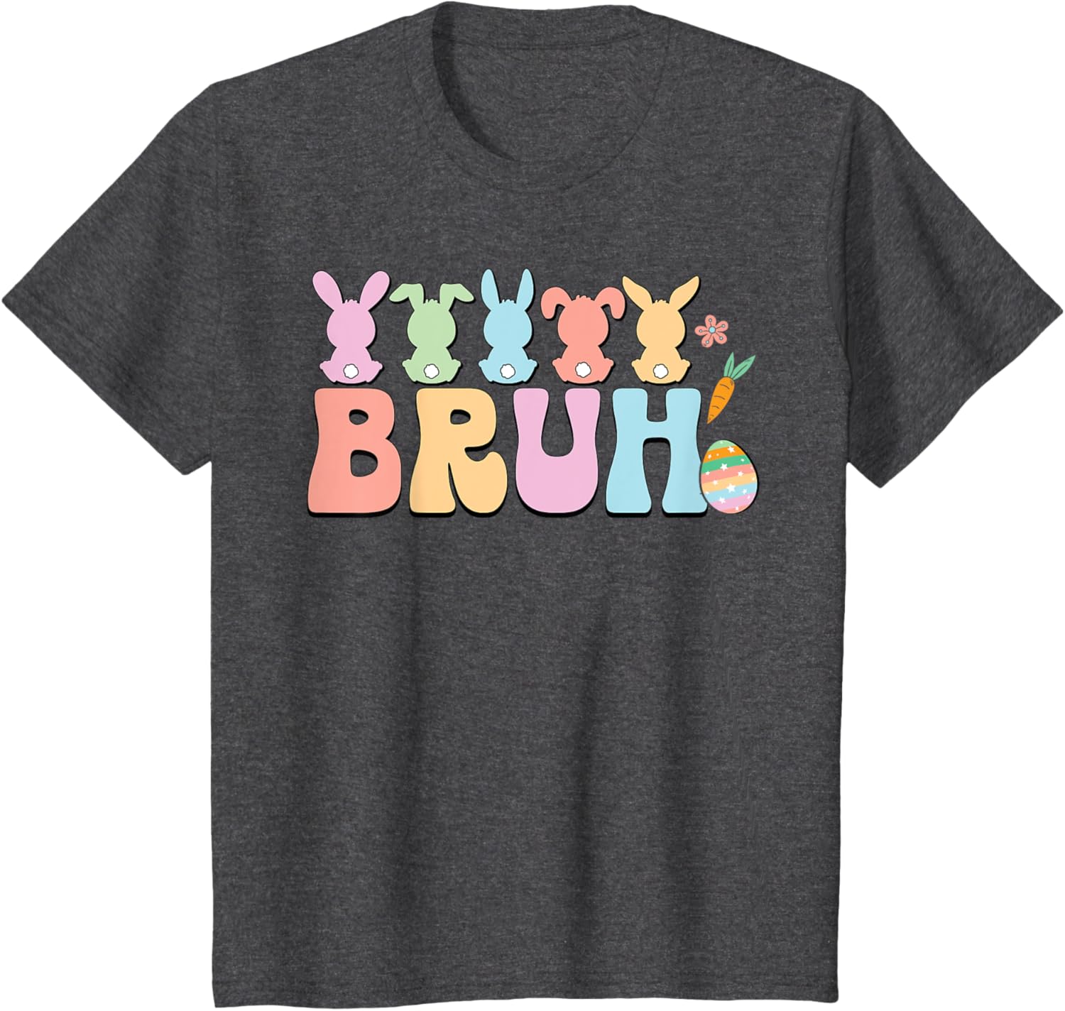 Bruh Meme Funny Saying Bro Greeting Teens Boys Easter Day T-Shirt