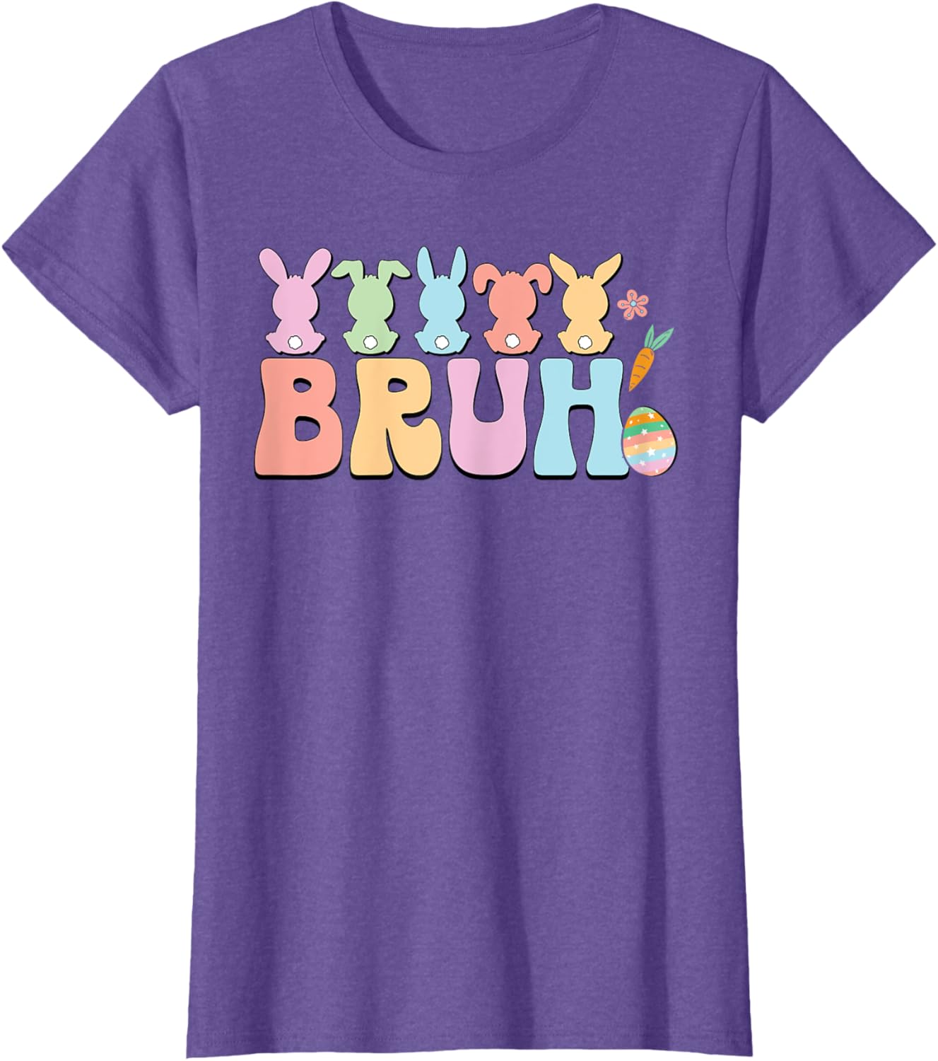 Bruh Meme Funny Saying Bro Greeting Teens Boys Easter Day T-Shirt