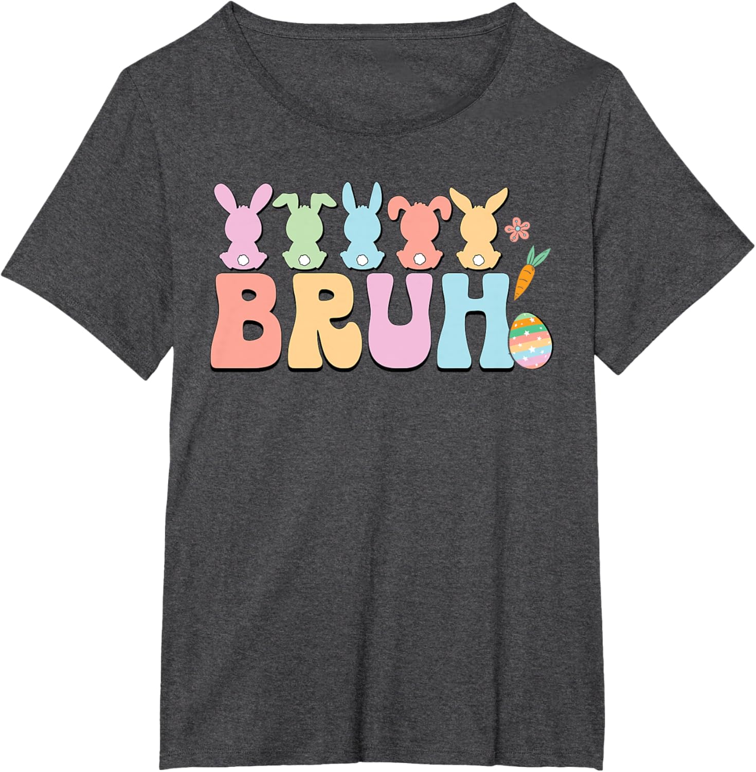 Bruh Meme Funny Saying Bro Greeting Teens Boys Easter Day T-Shirt