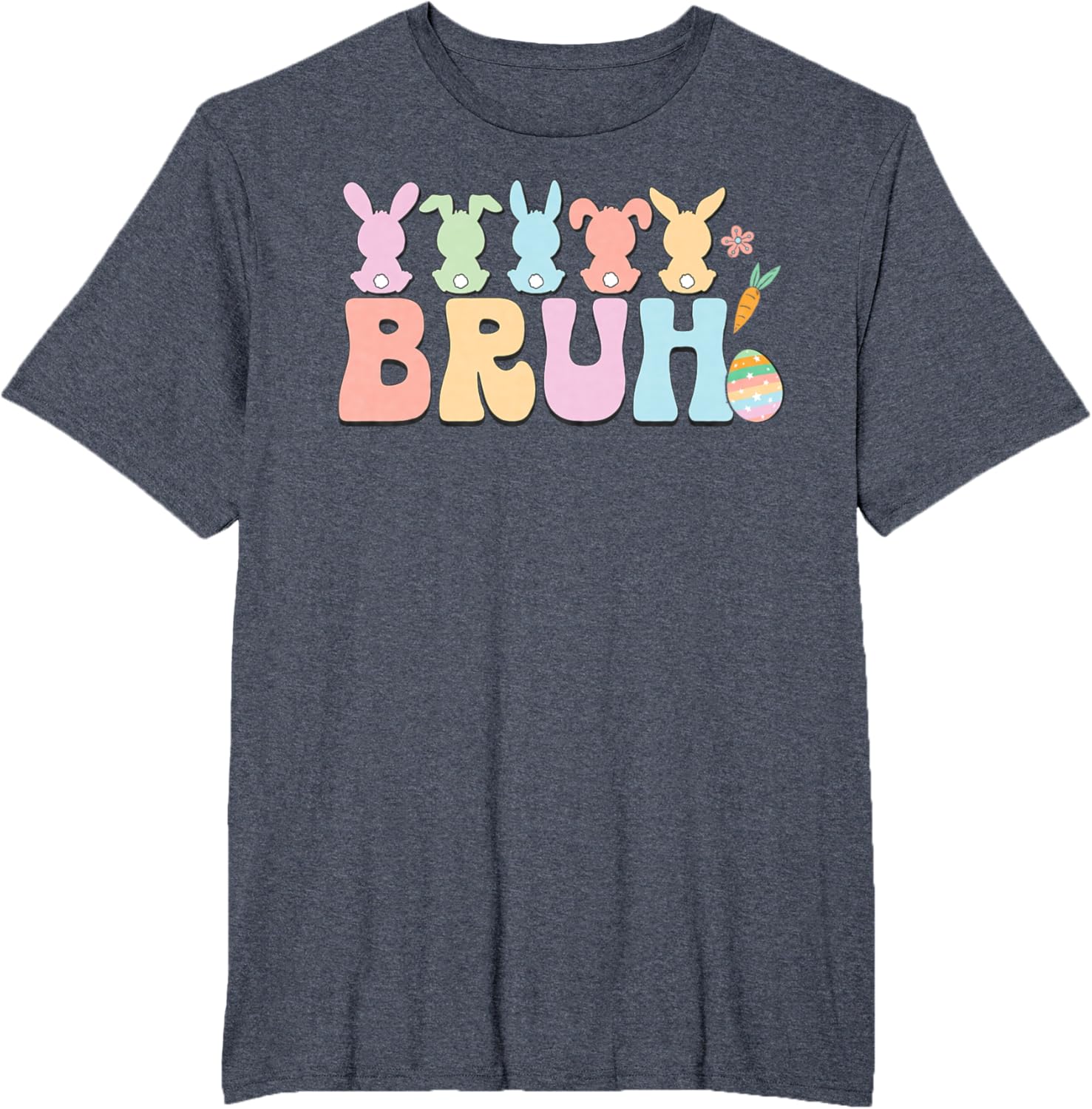 Bruh Meme Funny Saying Bro Greeting Teens Boys Easter Day T-Shirt