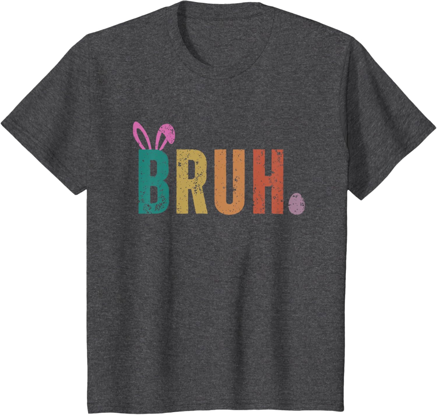 Bruh Meme Funny Saying Bro Greeting Teens Boys Easter Day T-Shirt