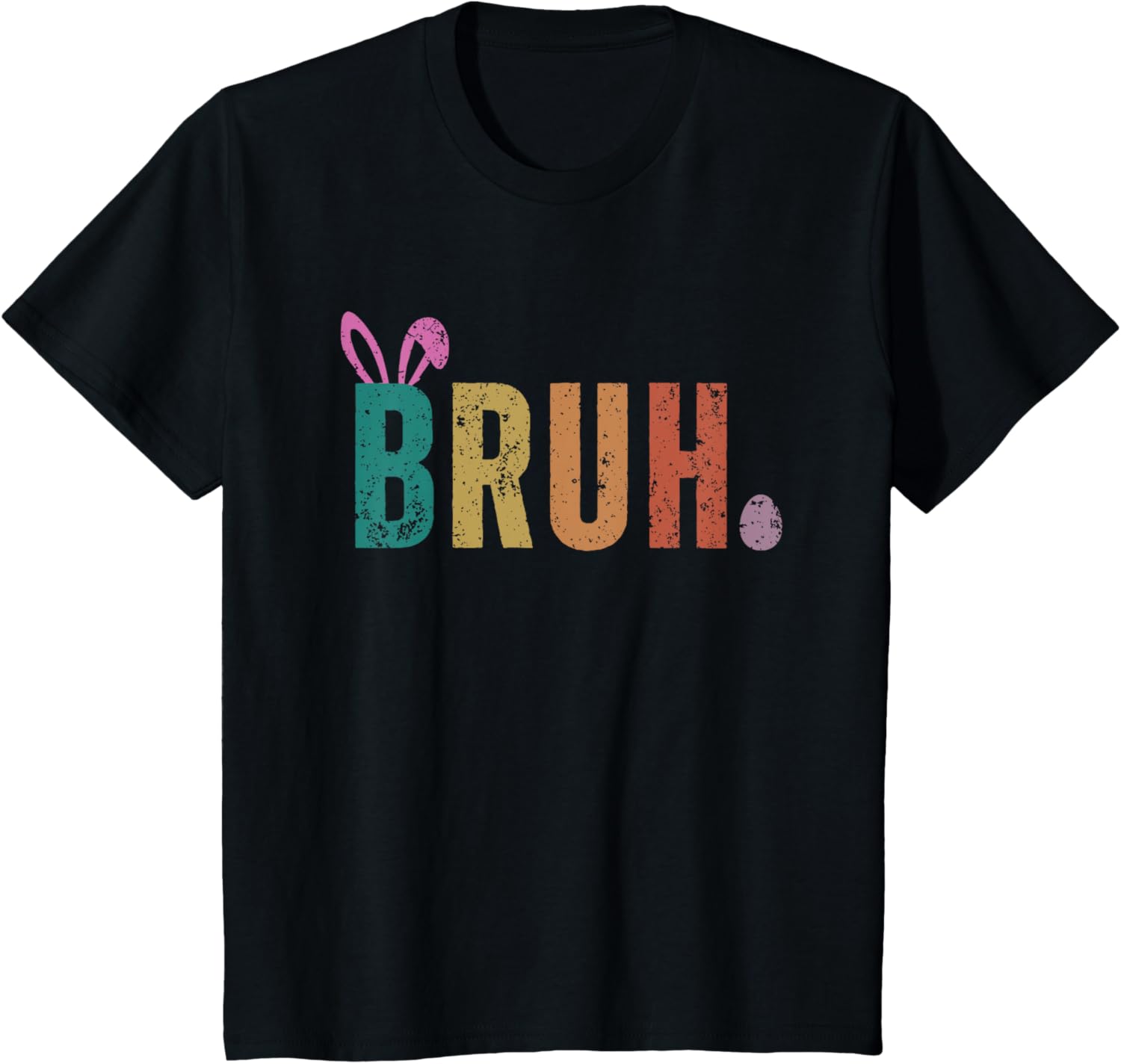 Bruh Meme Funny Saying Bro Greeting Teens Boys Easter Day T-Shirt