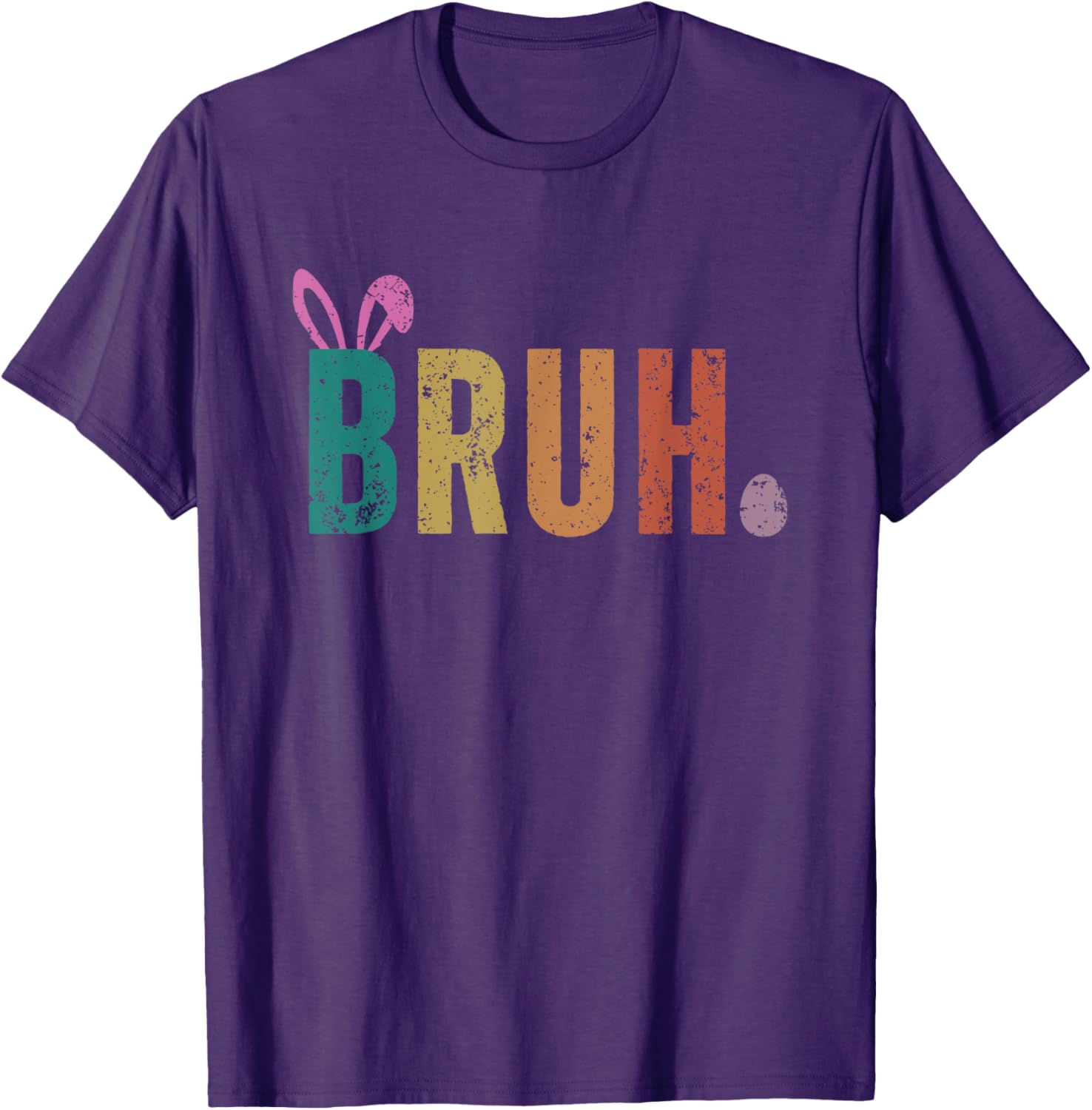 Bruh Meme Funny Saying Bro Greeting Teens Boys Easter Day T-Shirt