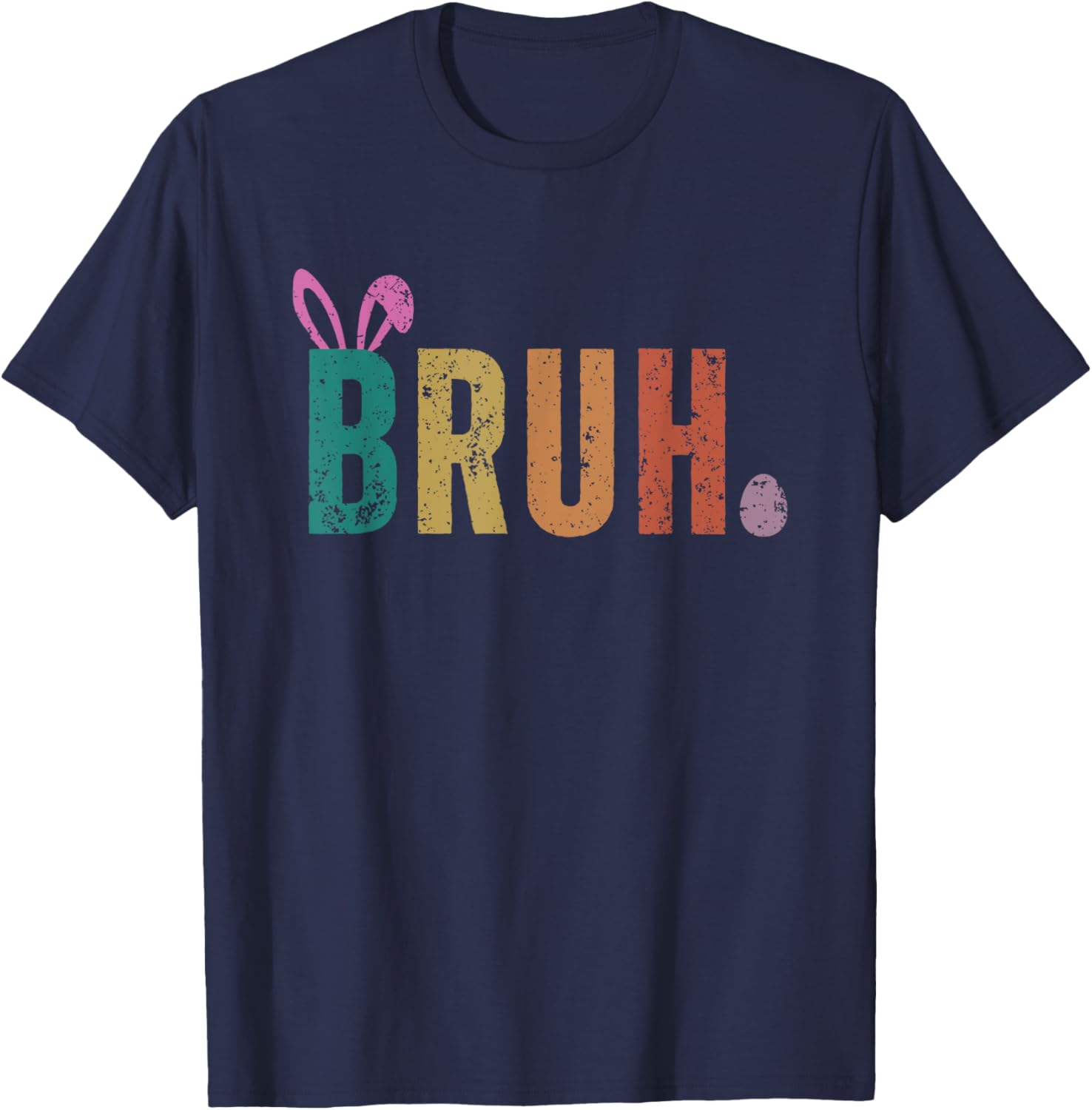 Bruh Meme Funny Saying Bro Greeting Teens Boys Easter Day T-Shirt