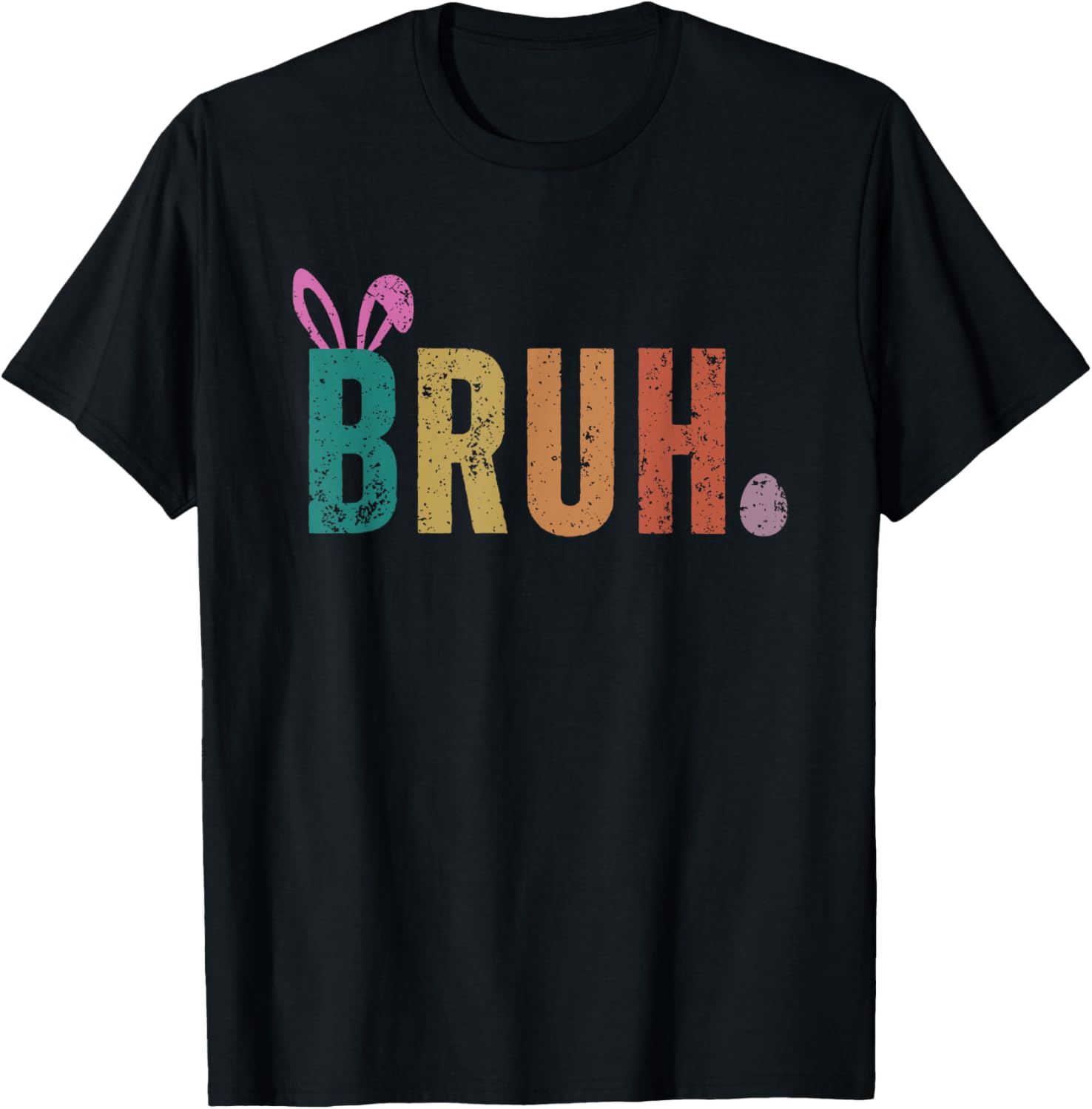 Bruh Meme Funny Saying Bro Greeting Teens Boys Easter Day T-Shirt