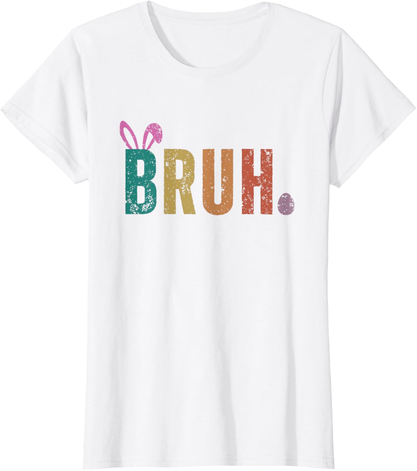 Bruh Meme Funny Saying Bro Greeting Teens Boys Easter Day T-Shirt