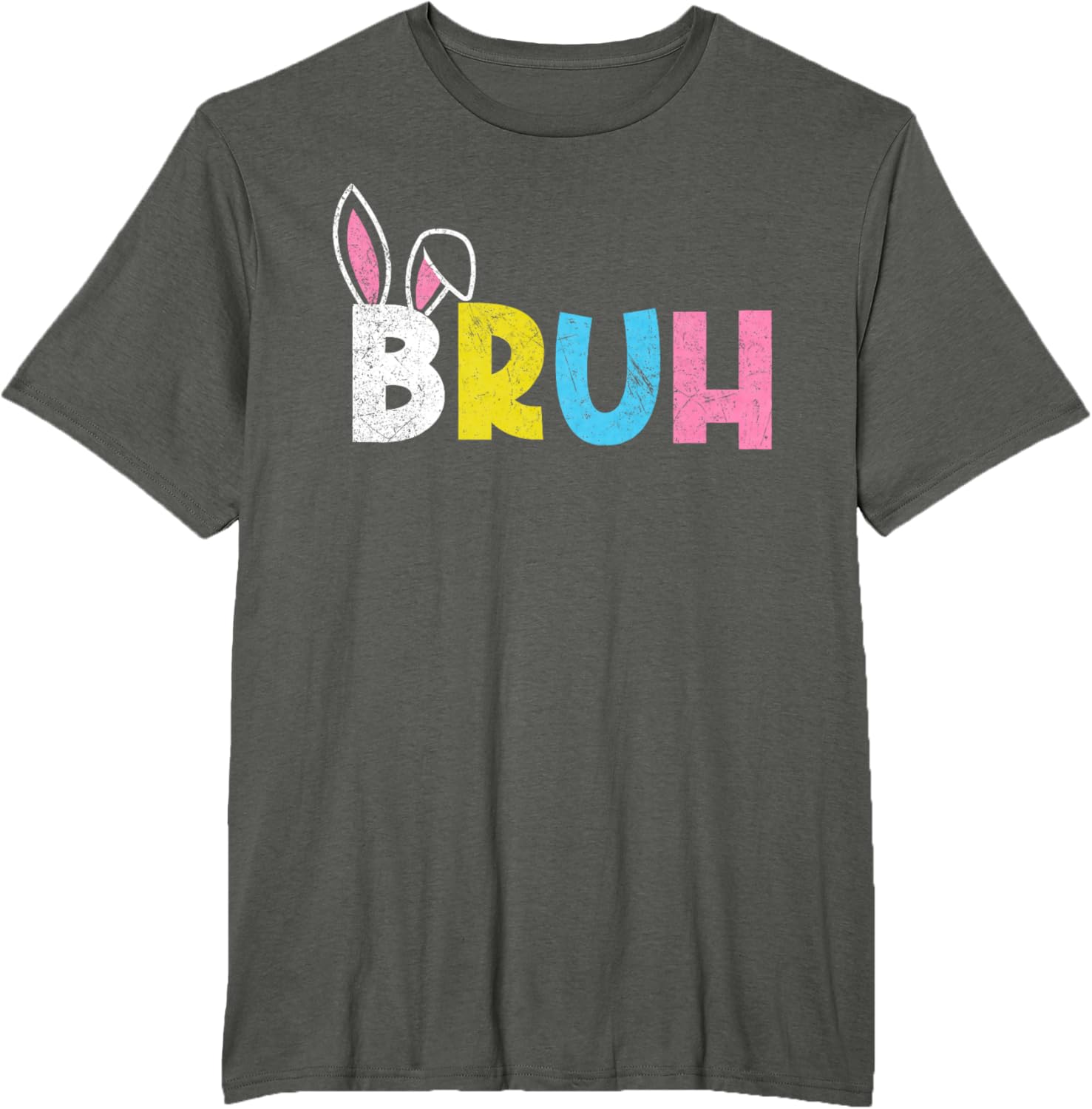 Bruh Meme Funny Saying Bro Greeting Teens Boys Easter Day T-Shirt