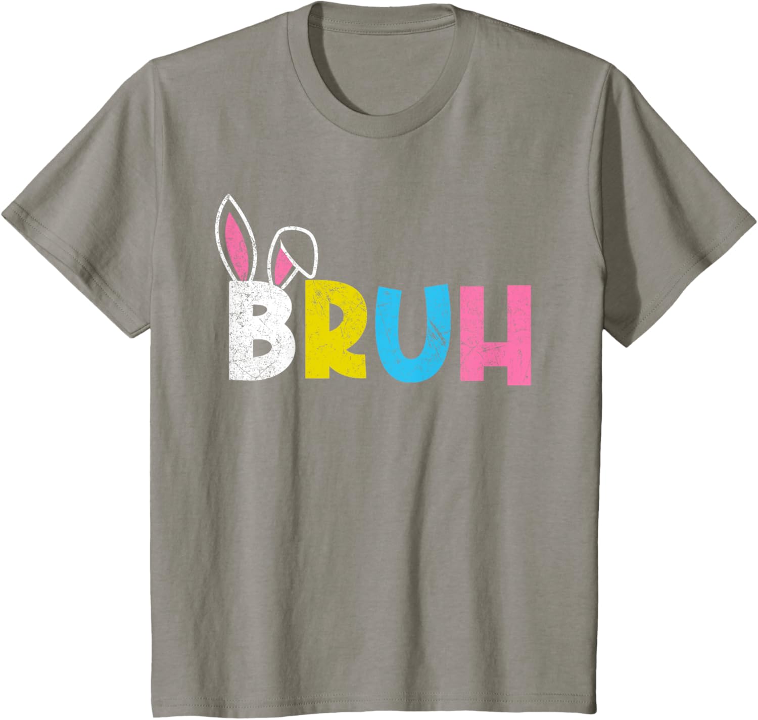 Bruh Meme Funny Saying Bro Greeting Teens Boys Easter Day T-Shirt