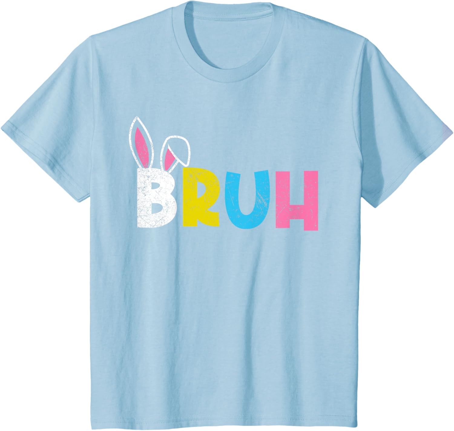 Bruh Meme Funny Saying Bro Greeting Teens Boys Easter Day T-Shirt