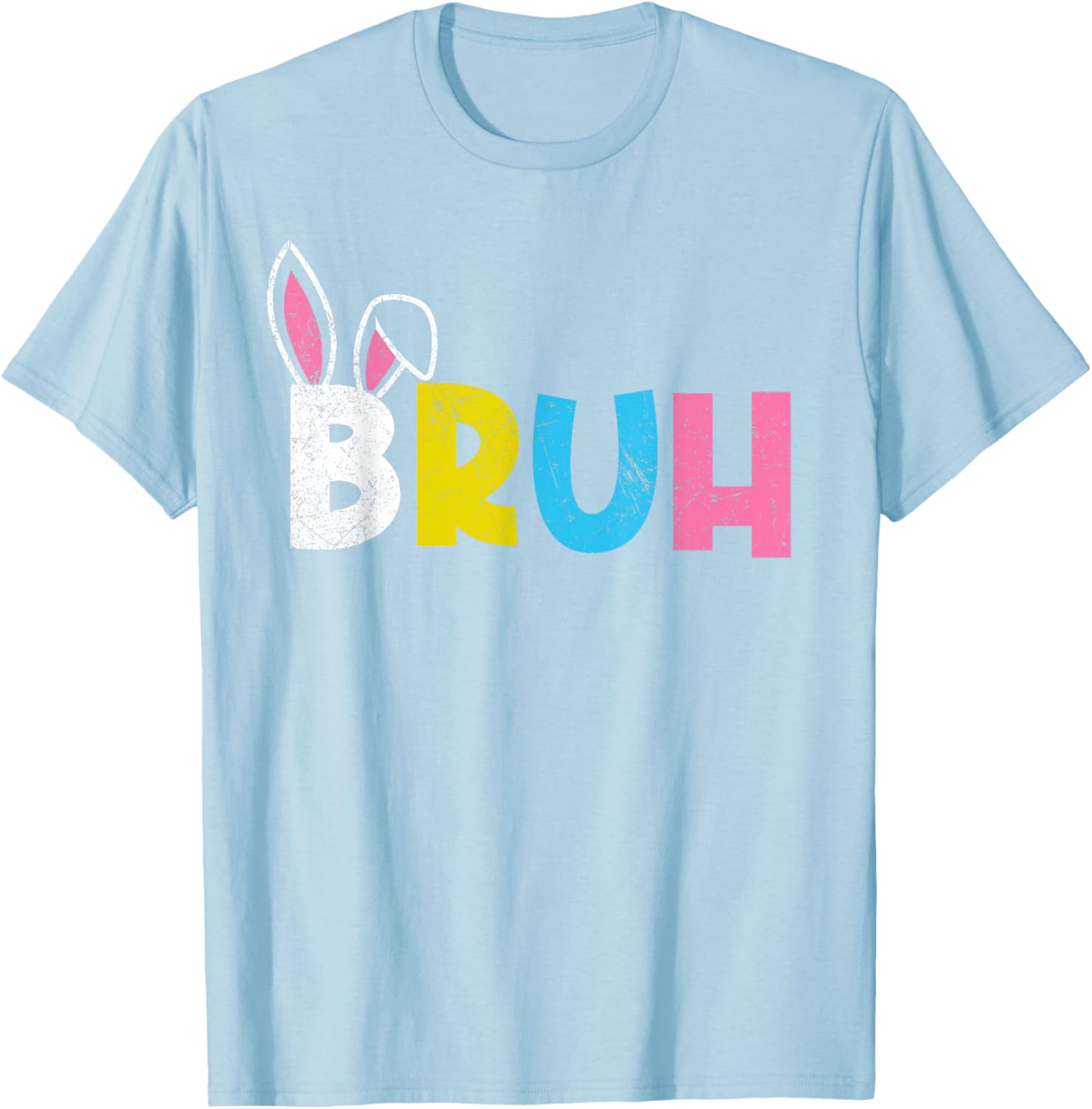 Bruh Meme Funny Saying Bro Greeting Teens Boys Easter Day T-Shirt