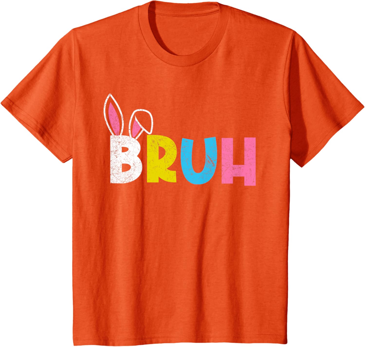 Bruh Meme Funny Saying Bro Greeting Teens Boys Easter Day T-Shirt