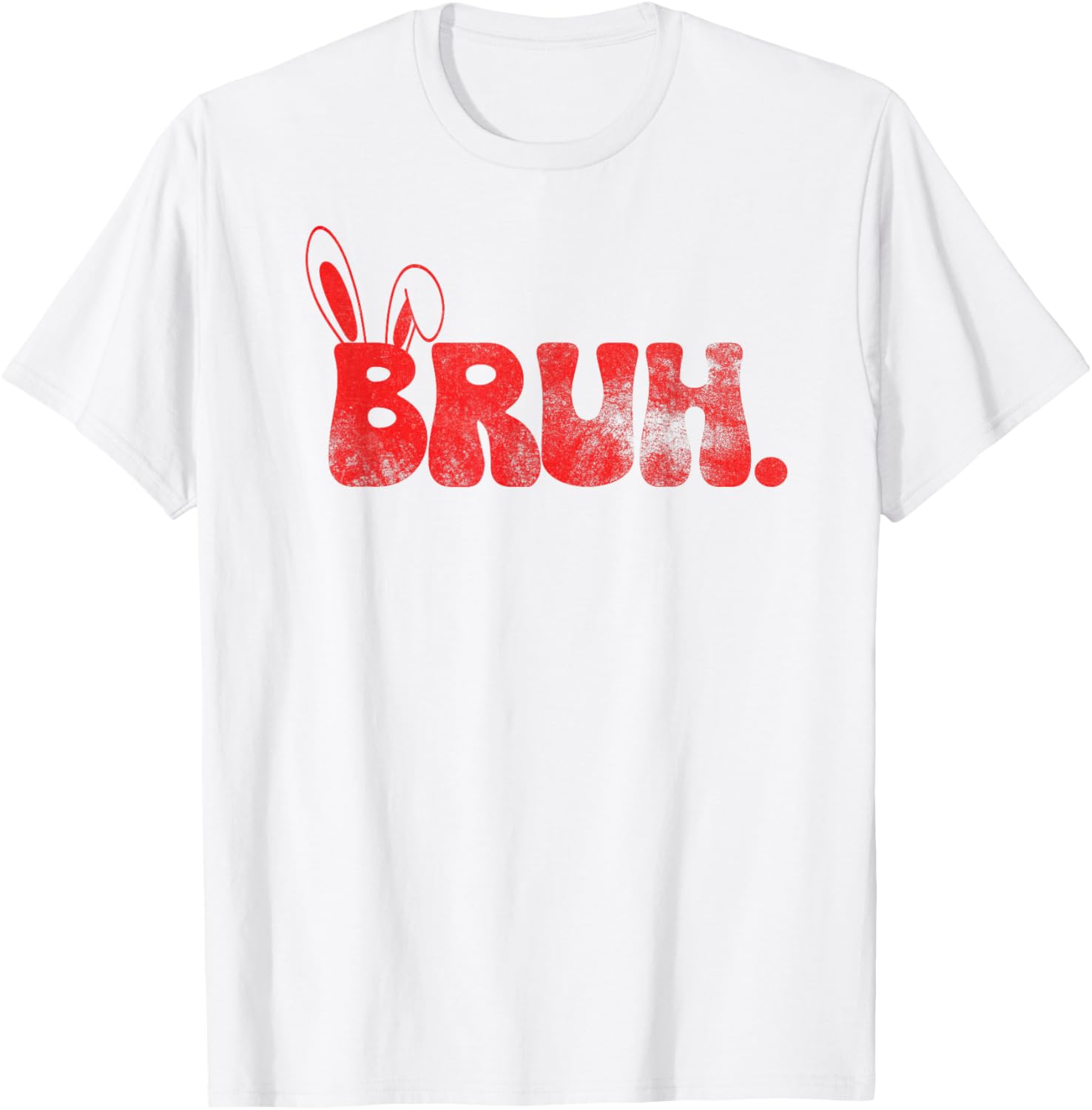 Bruh Meme Funny Saying Bro Greeting Teens Boys Easter Day T-Shirt