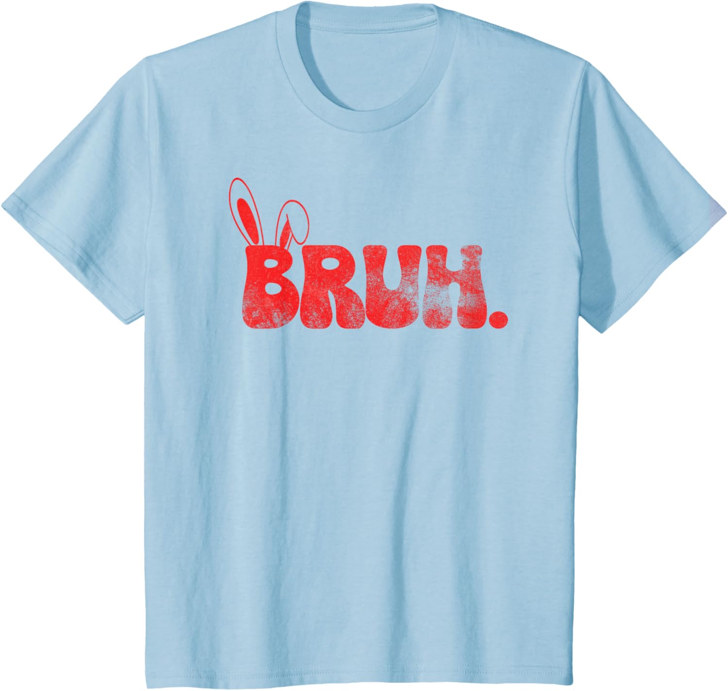 Bruh Meme Funny Saying Bro Greeting Teens Boys Easter Day T-Shirt