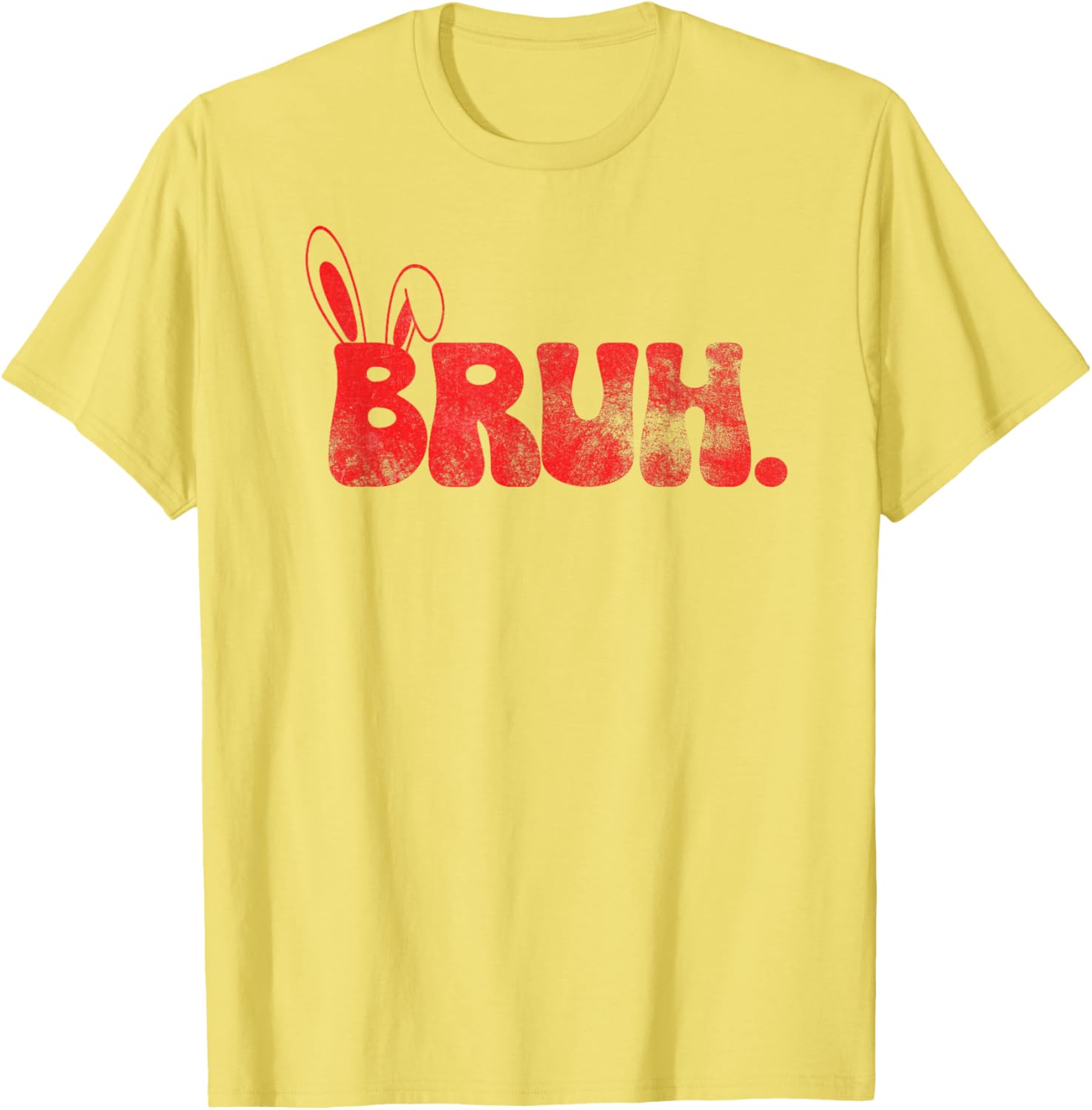 Bruh Meme Funny Saying Bro Greeting Teens Boys Easter Day T-Shirt