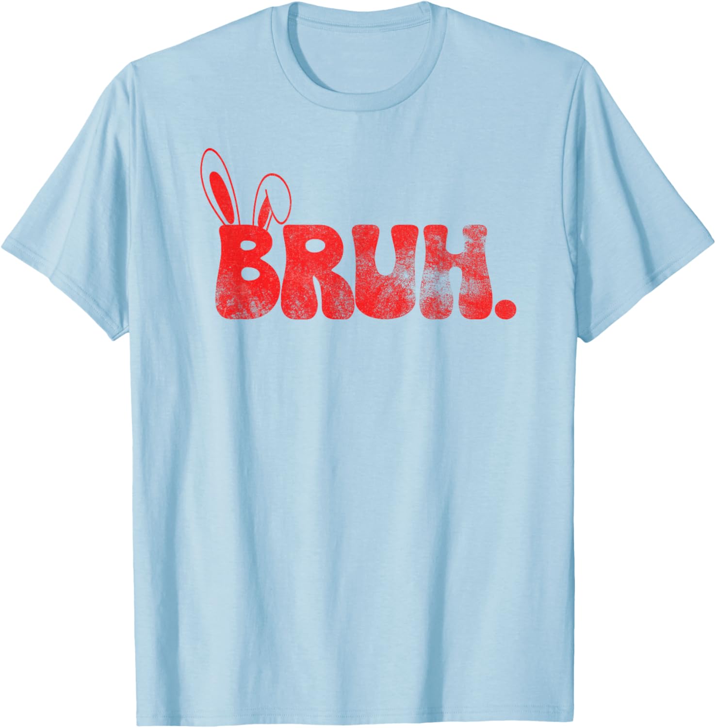 Bruh Meme Funny Saying Bro Greeting Teens Boys Easter Day T-Shirt