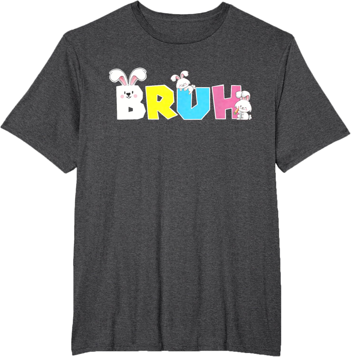 Bunny Bruh Easter Day Costume Bunny Teens Boys Kids T-Shirt