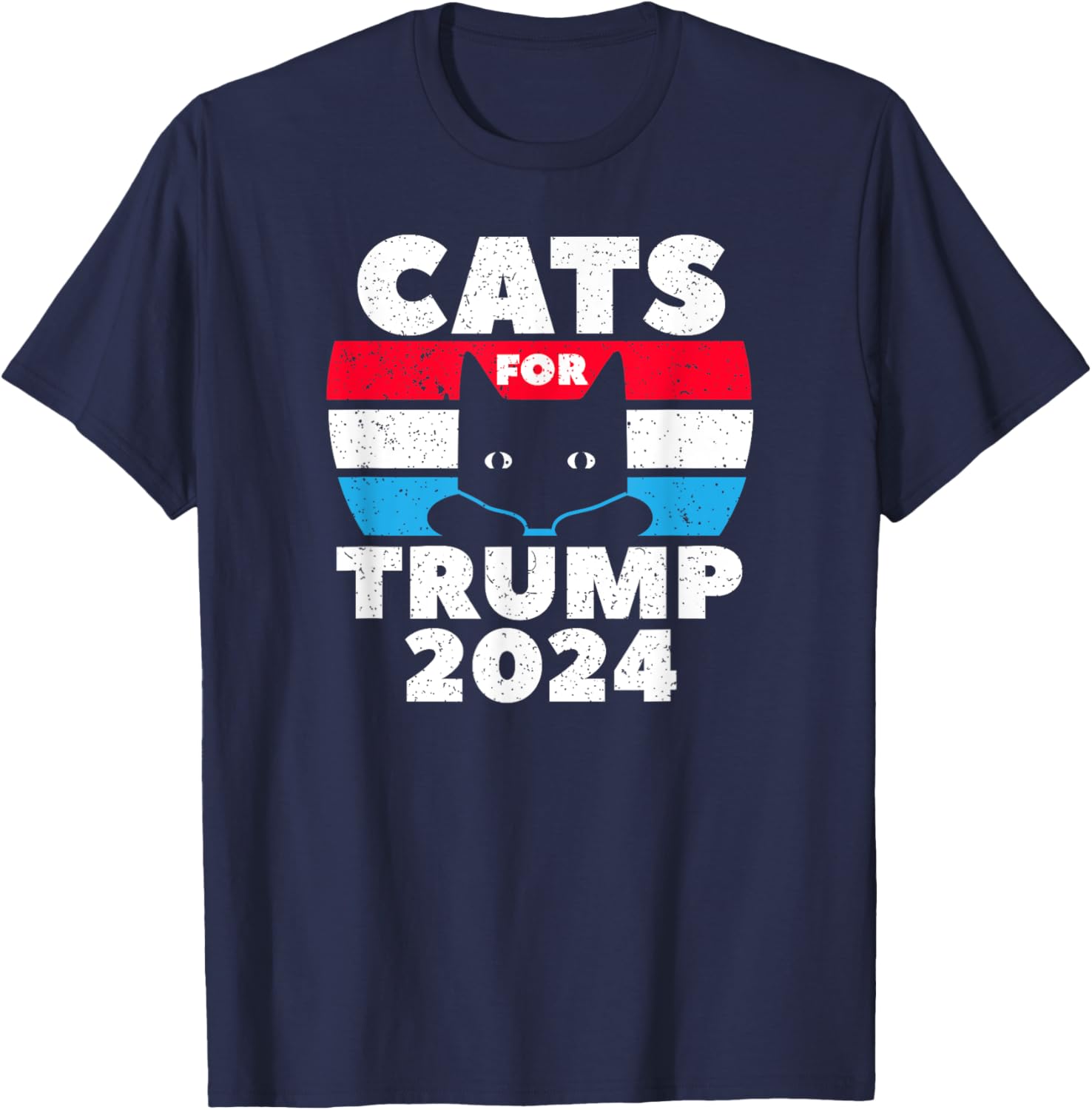 Cats For Trump 2024 Election T-Shirt