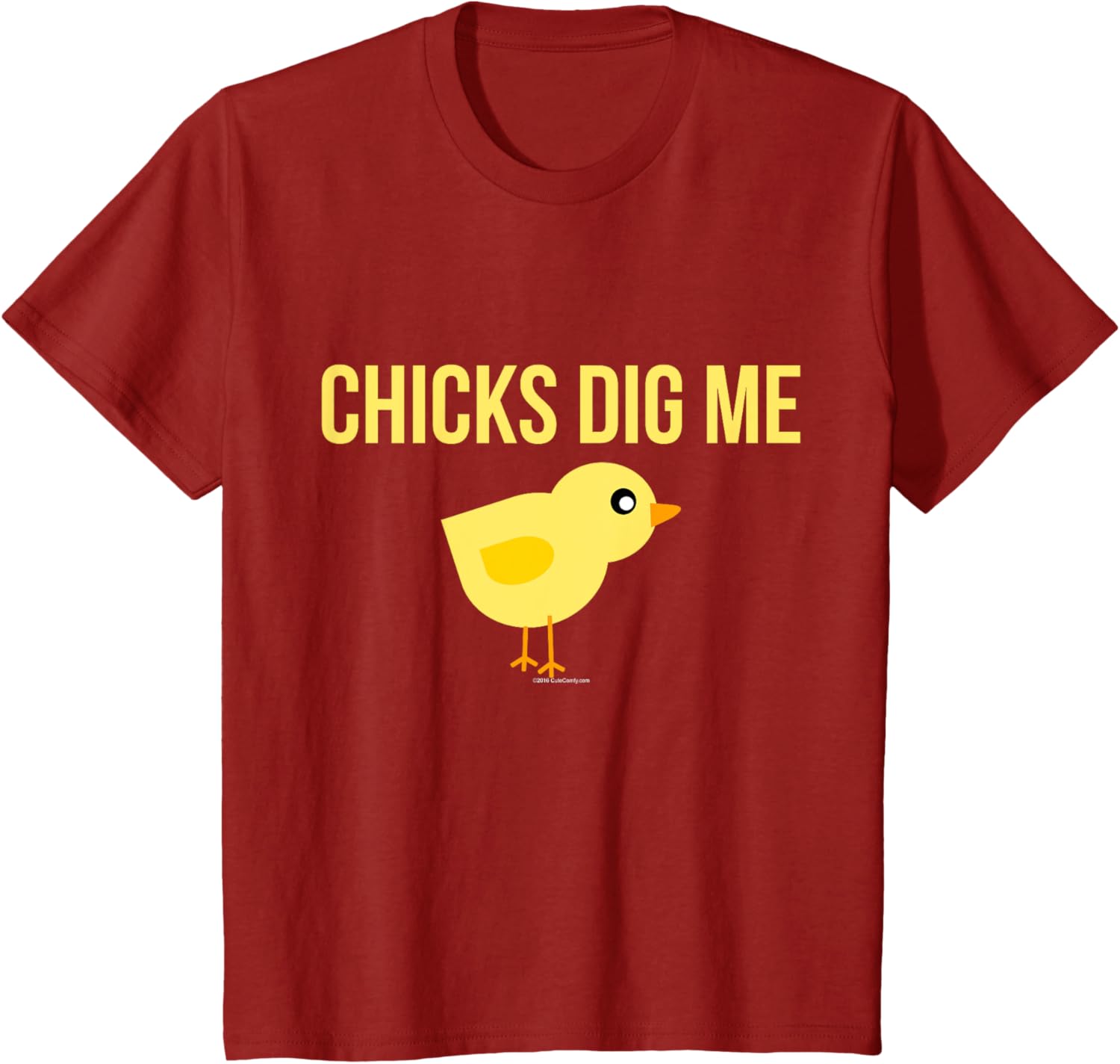 Chicks Dig Me Cute Mens Guys Easter T-Shirt